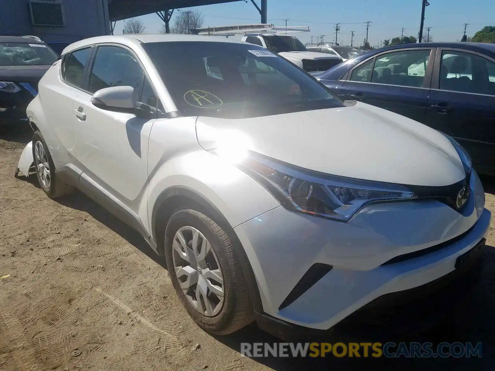 1 Photograph of a damaged car JTNKHMBX3K1062259 TOYOTA C-HR 2019