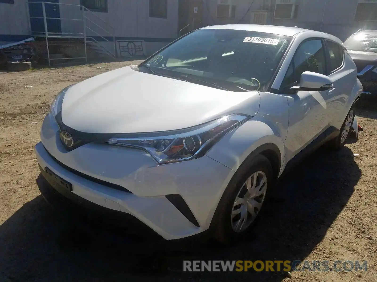 2 Photograph of a damaged car JTNKHMBX3K1062259 TOYOTA C-HR 2019