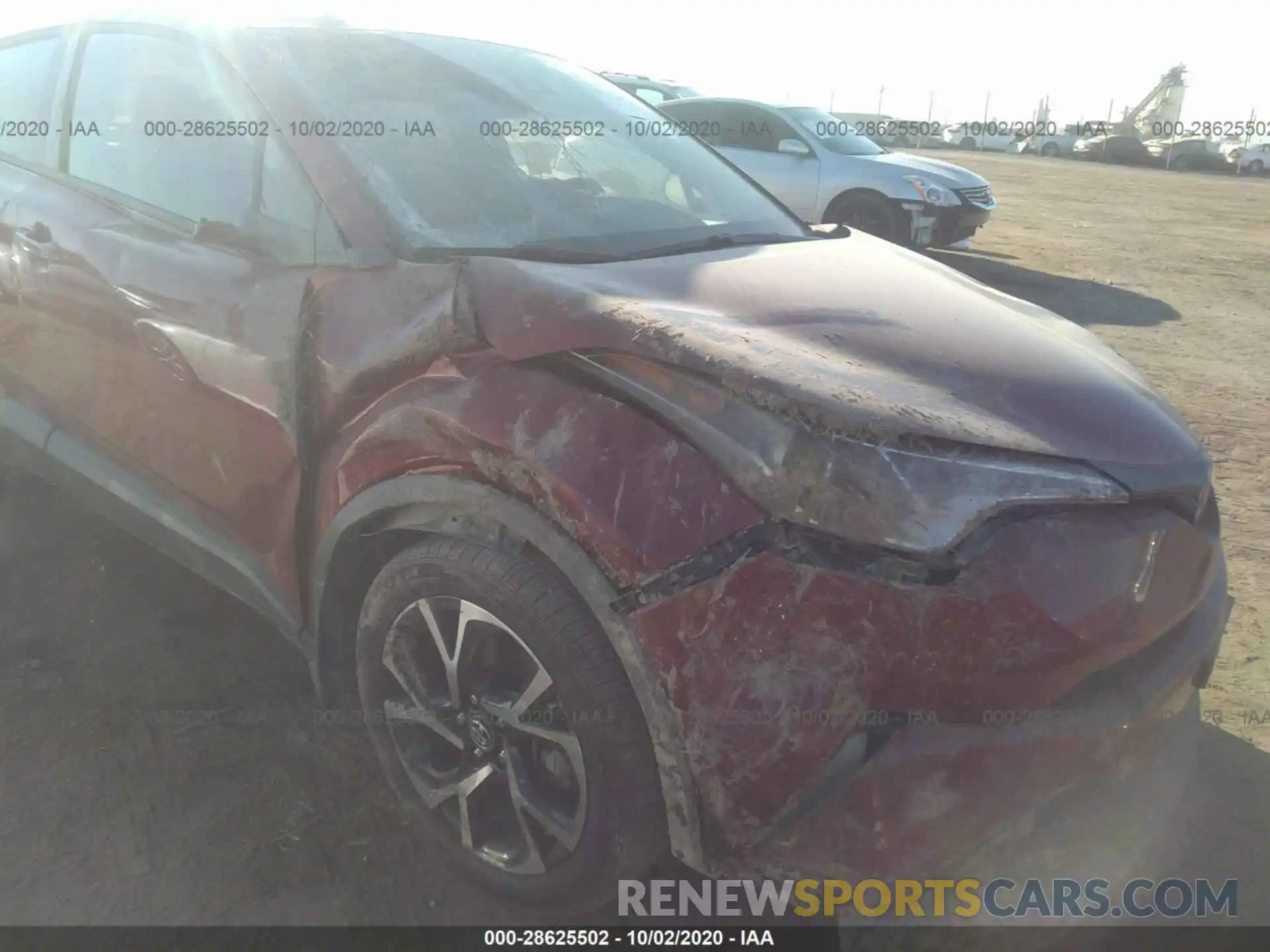 6 Photograph of a damaged car JTNKHMBX3K1062486 TOYOTA C-HR 2019