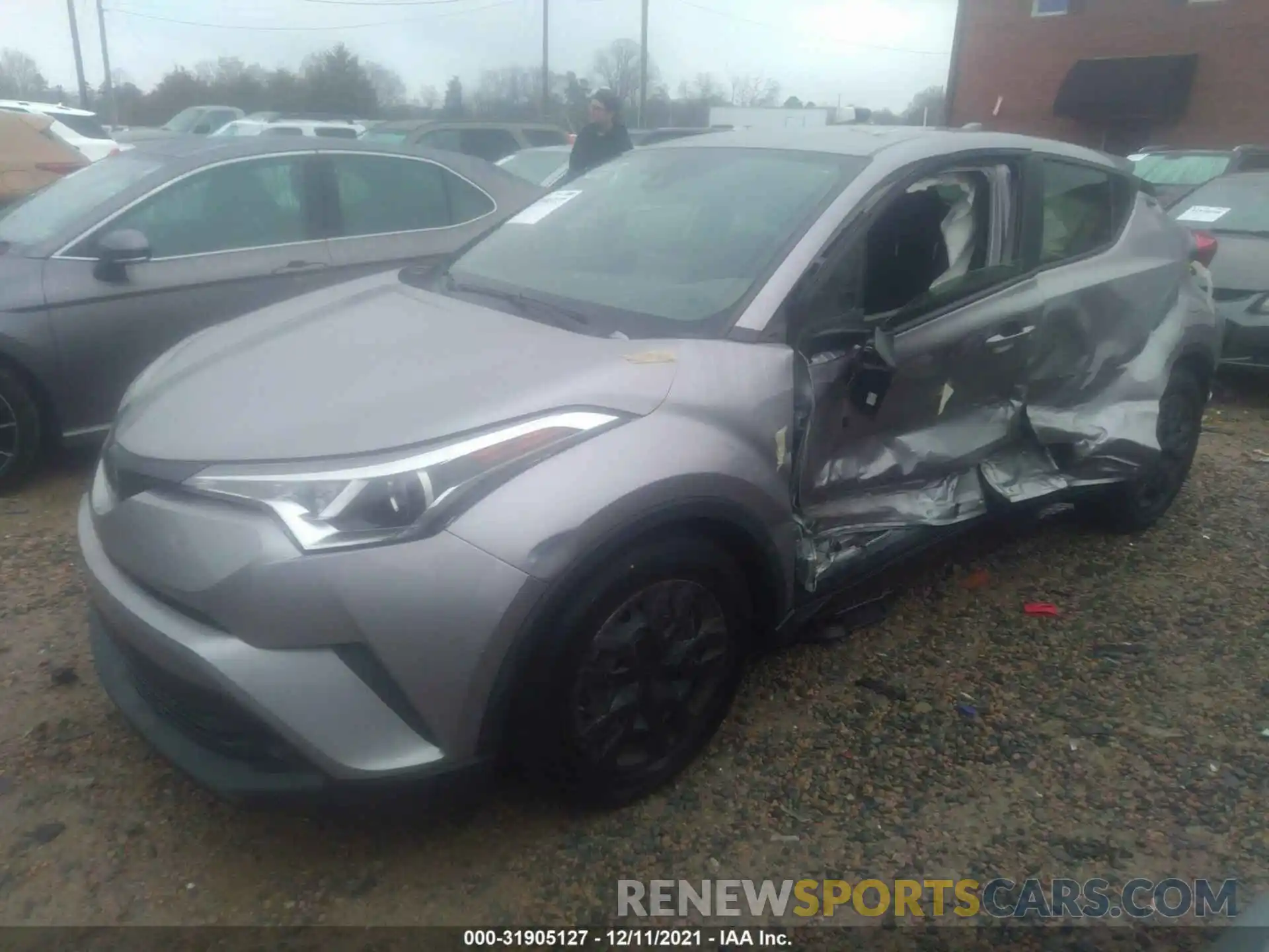 2 Photograph of a damaged car JTNKHMBX3K1062617 TOYOTA C-HR 2019