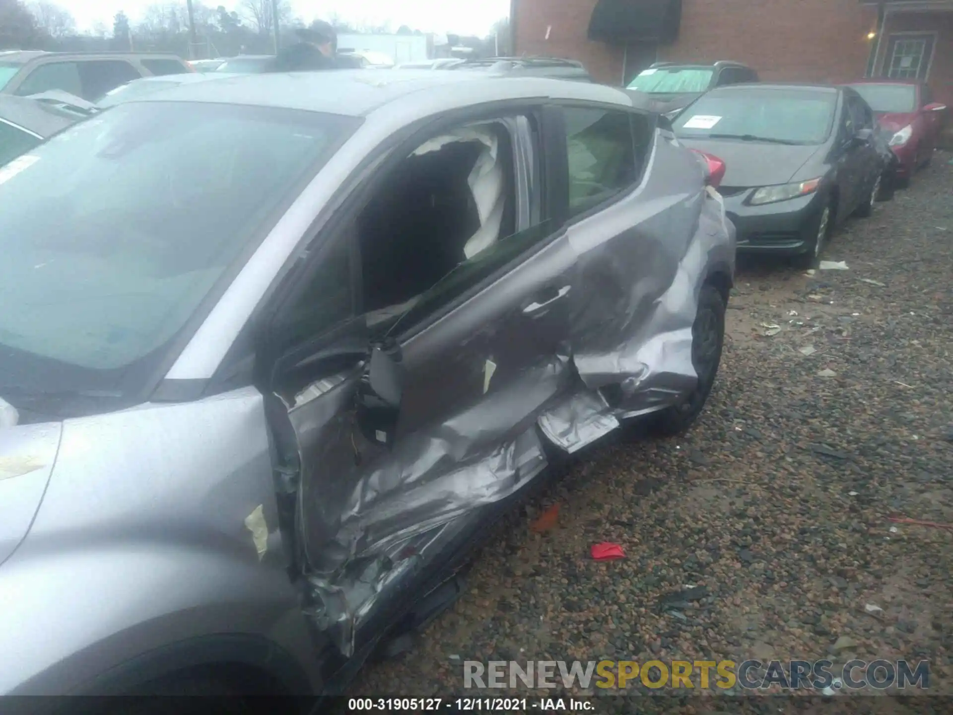 6 Photograph of a damaged car JTNKHMBX3K1062617 TOYOTA C-HR 2019