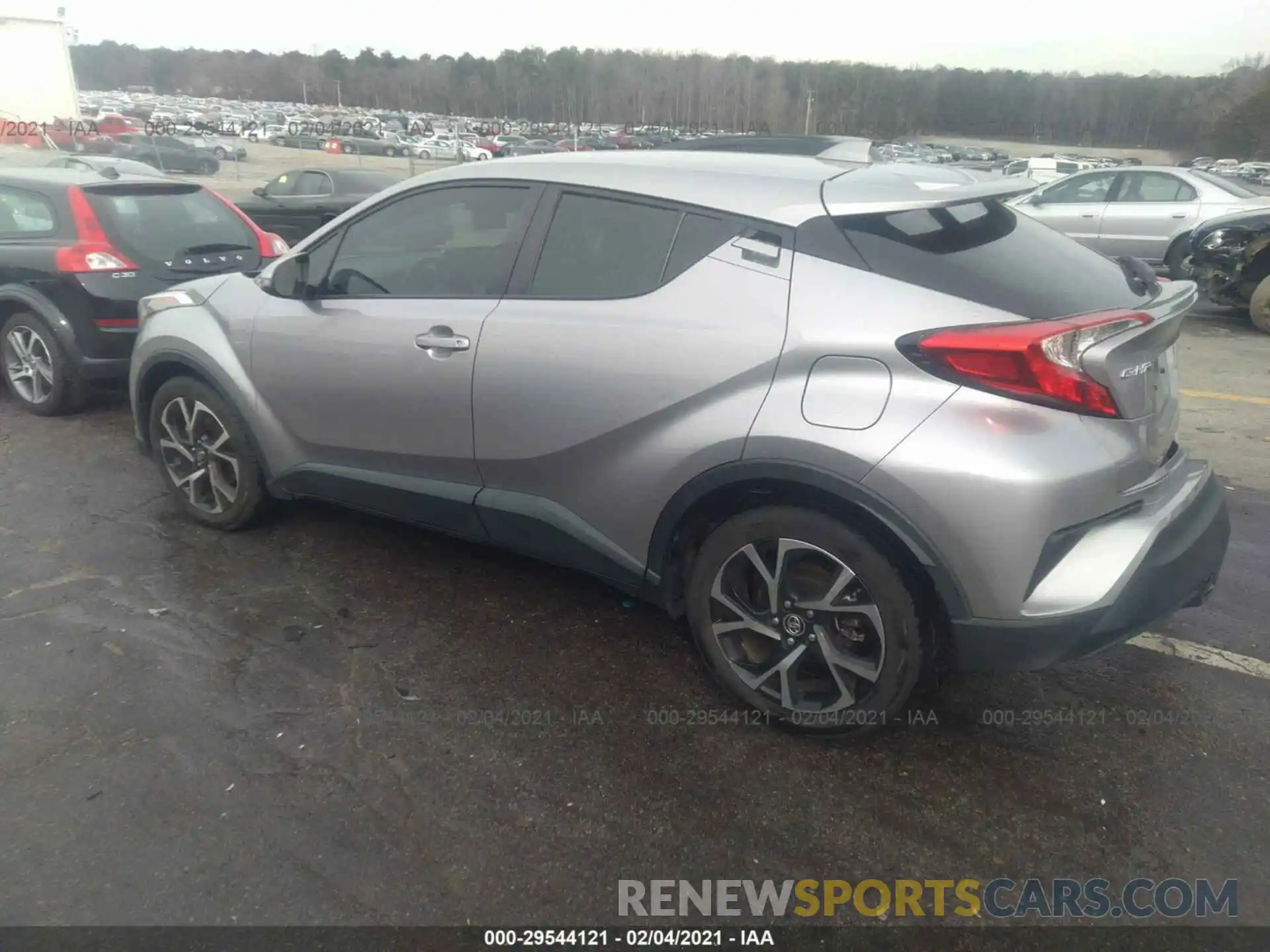 3 Photograph of a damaged car JTNKHMBX4K1012843 TOYOTA C-HR 2019