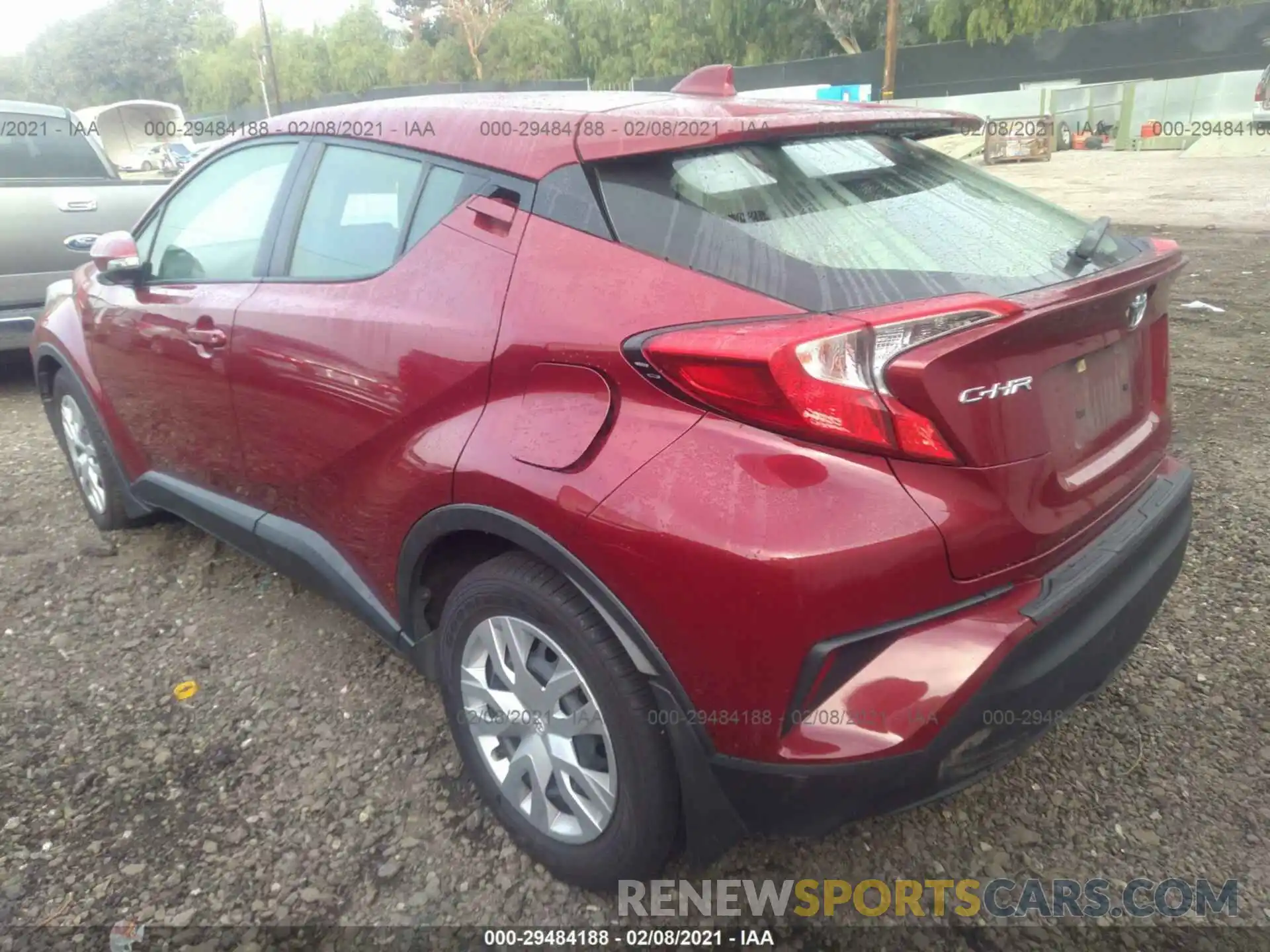 3 Photograph of a damaged car JTNKHMBX4K1013605 TOYOTA C-HR 2019