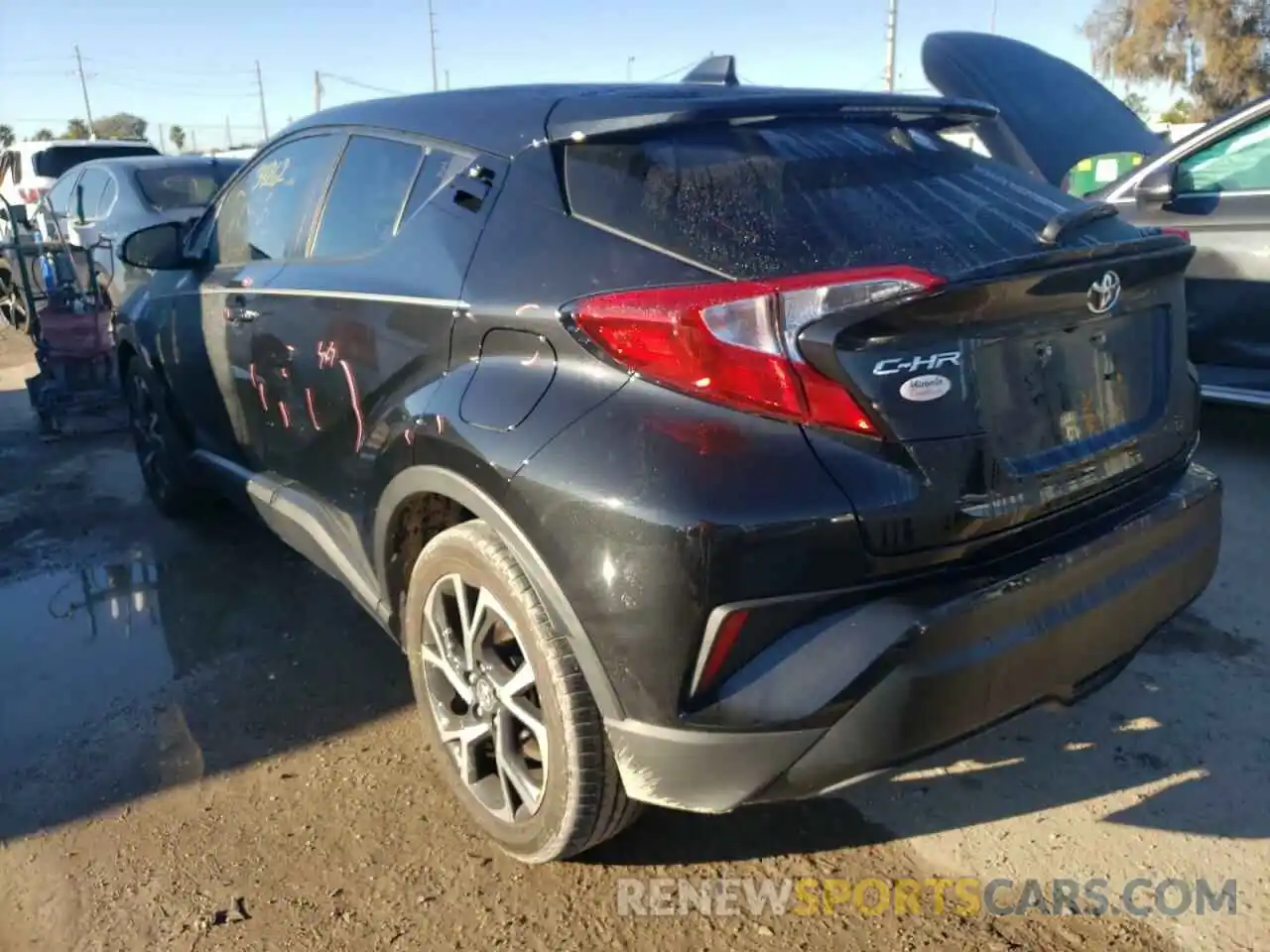 3 Photograph of a damaged car JTNKHMBX4K1016052 TOYOTA C-HR 2019