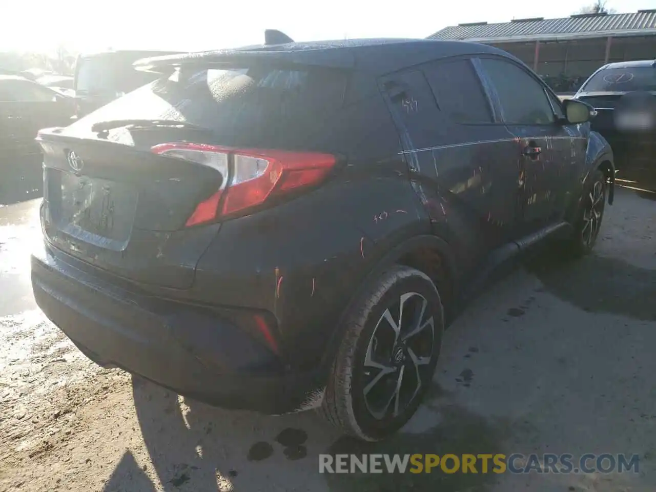 4 Photograph of a damaged car JTNKHMBX4K1016052 TOYOTA C-HR 2019