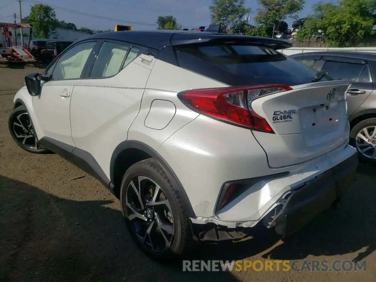 3 Photograph of a damaged car JTNKHMBX4K1017735 TOYOTA C-HR 2019