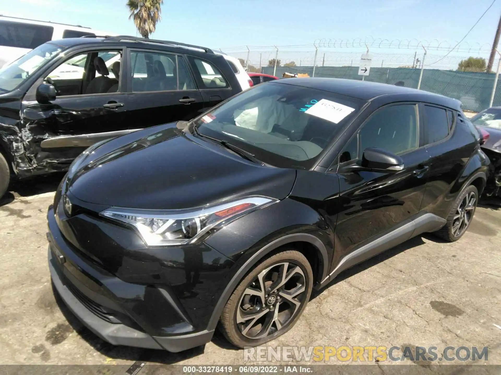 2 Photograph of a damaged car JTNKHMBX4K1017752 TOYOTA C-HR 2019