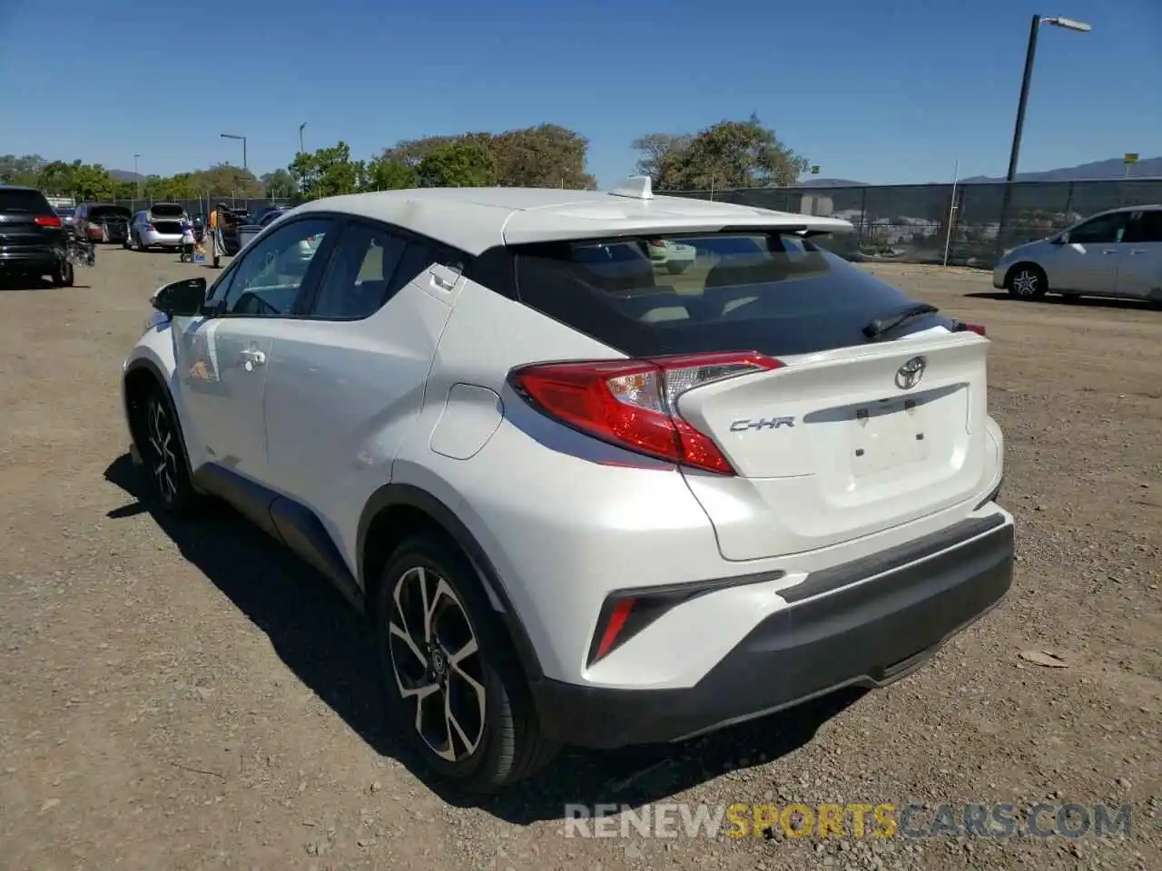 3 Photograph of a damaged car JTNKHMBX4K1020196 TOYOTA C-HR 2019