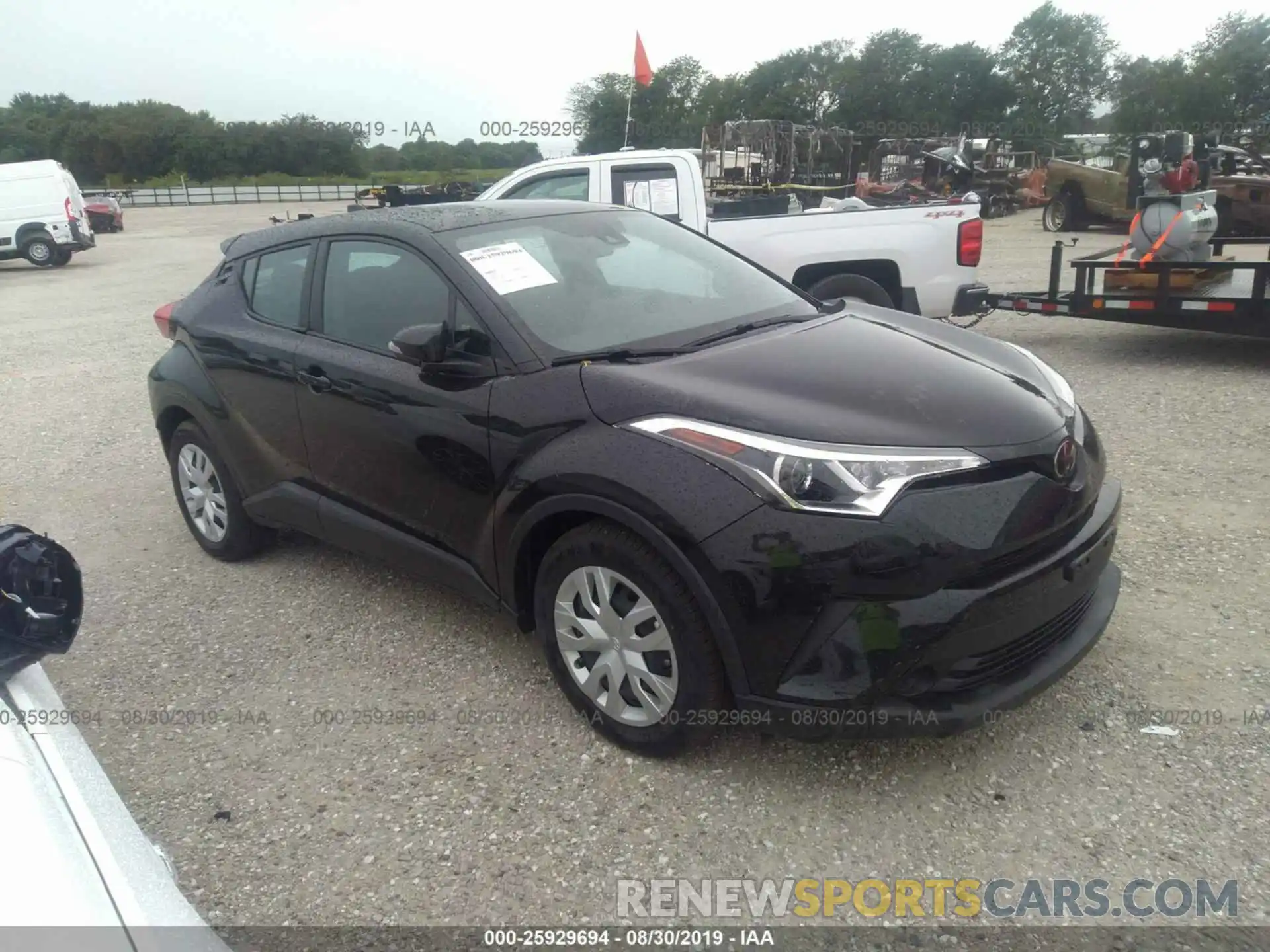 1 Photograph of a damaged car JTNKHMBX4K1020814 TOYOTA C-HR 2019