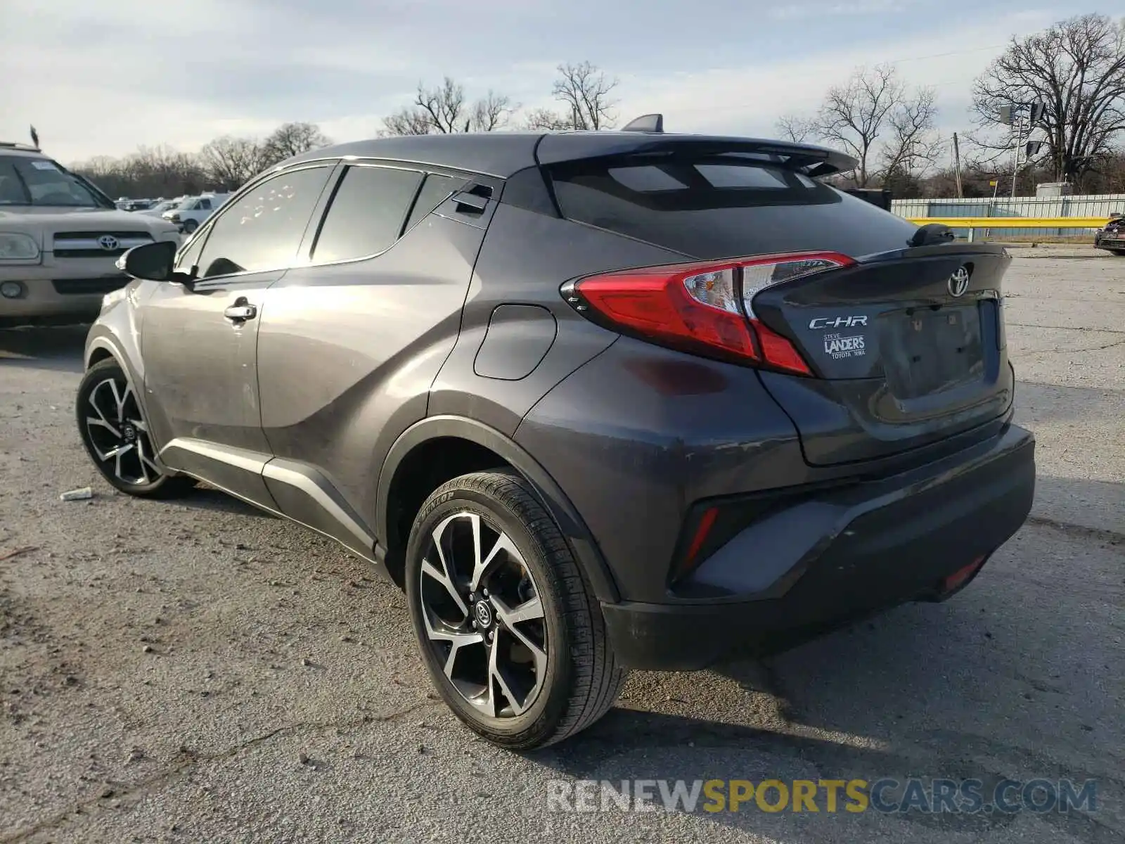 3 Photograph of a damaged car JTNKHMBX4K1021168 TOYOTA C-HR 2019