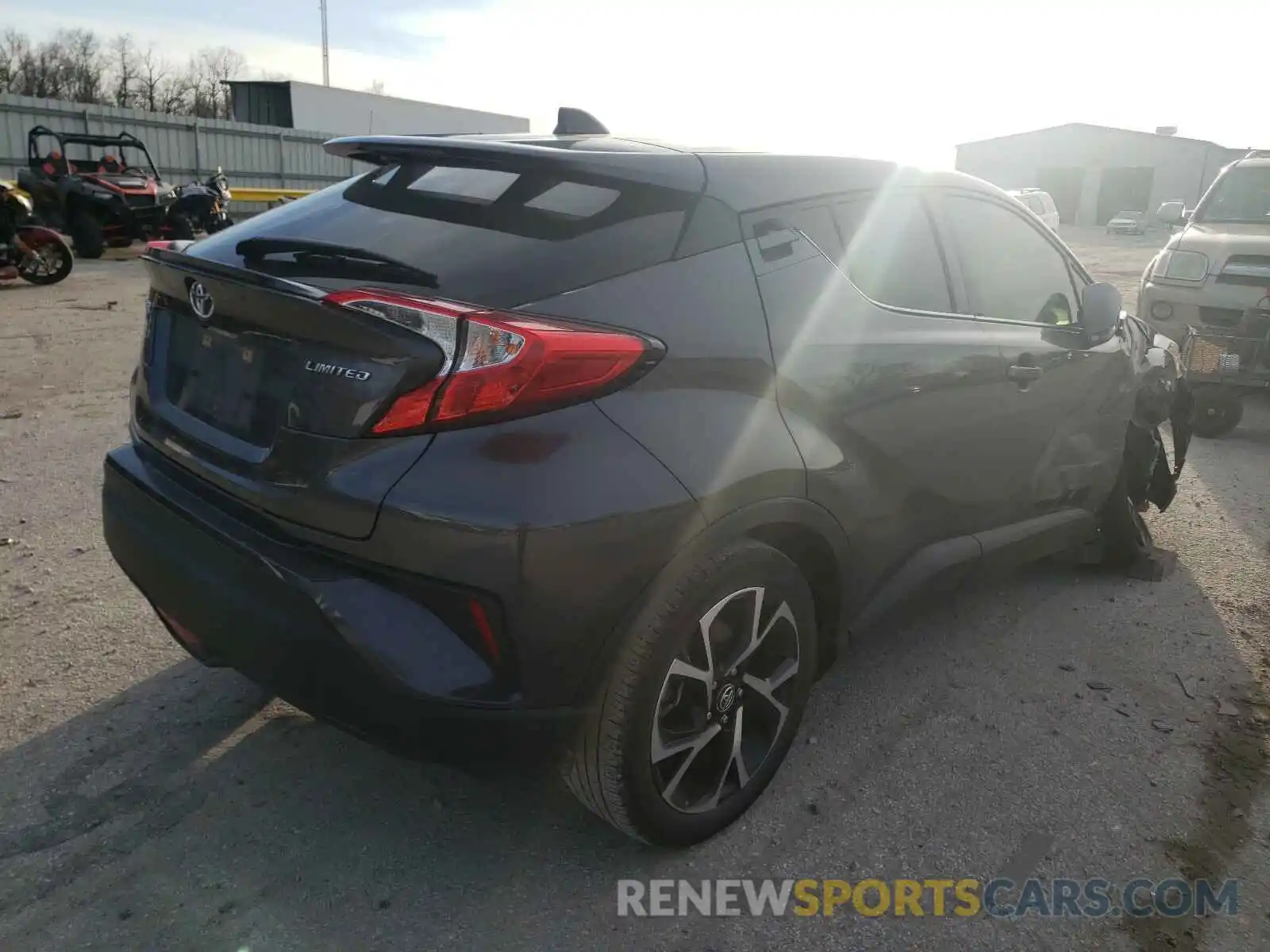 4 Photograph of a damaged car JTNKHMBX4K1021168 TOYOTA C-HR 2019