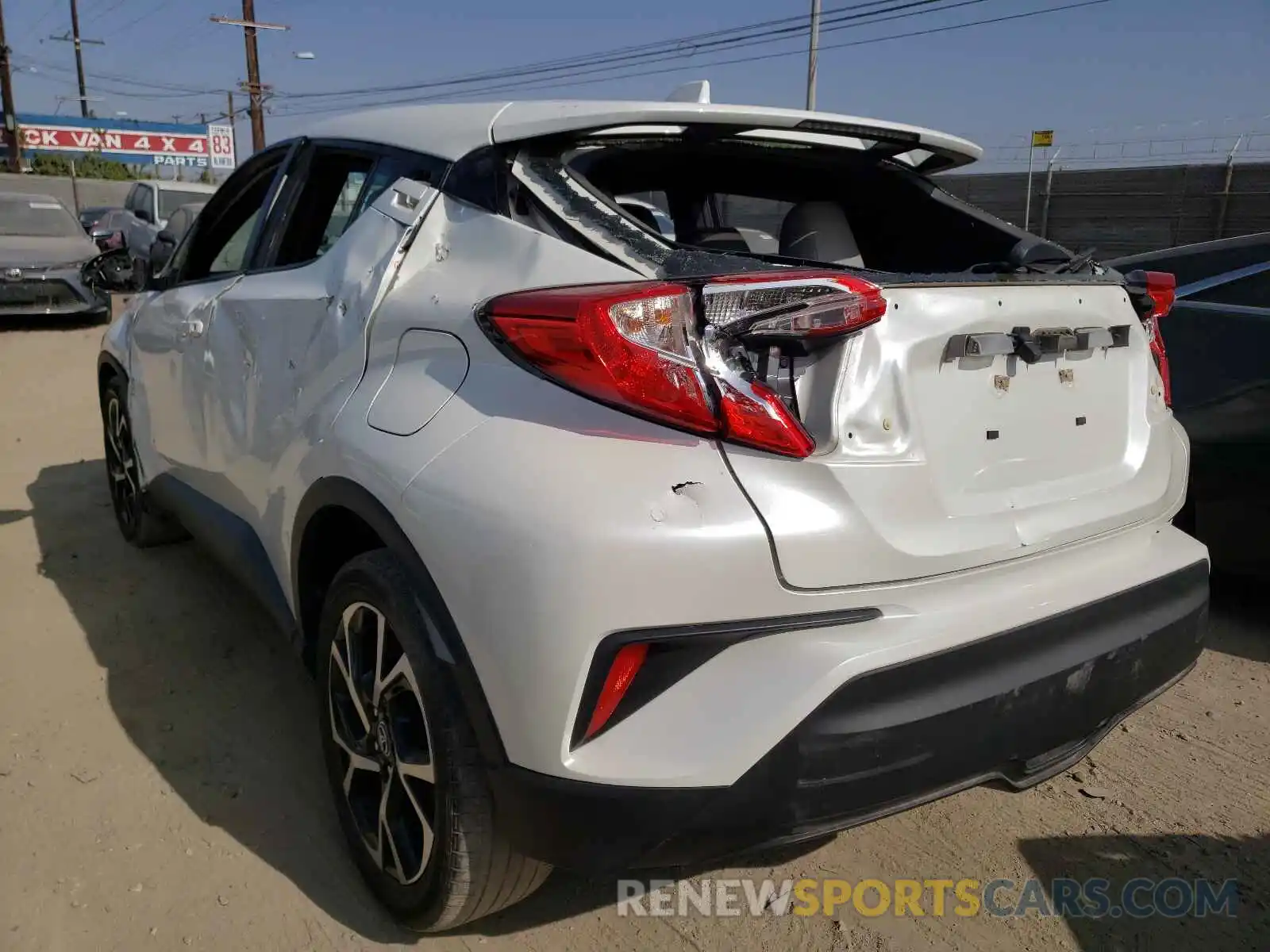 3 Photograph of a damaged car JTNKHMBX4K1022921 TOYOTA C-HR 2019