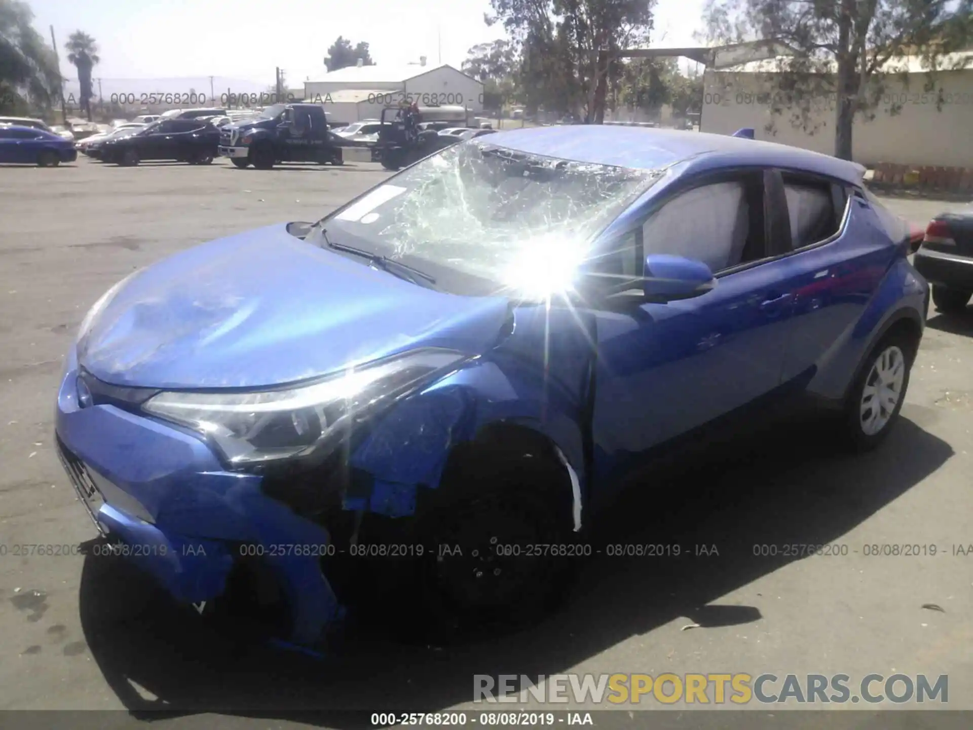 2 Photograph of a damaged car JTNKHMBX4K1023941 TOYOTA C-HR 2019