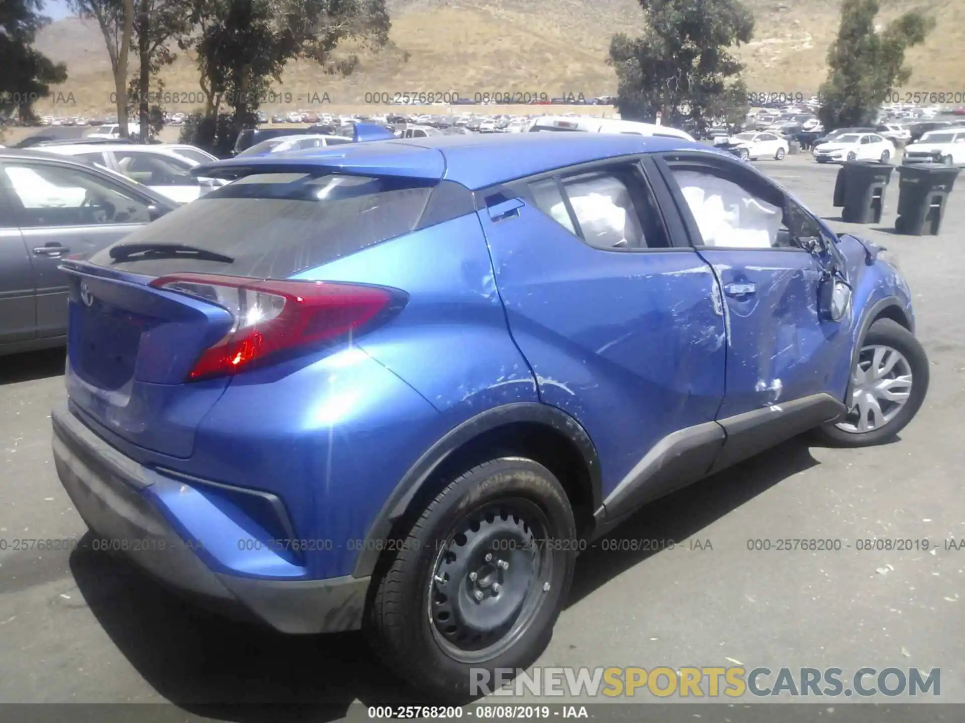 4 Photograph of a damaged car JTNKHMBX4K1023941 TOYOTA C-HR 2019