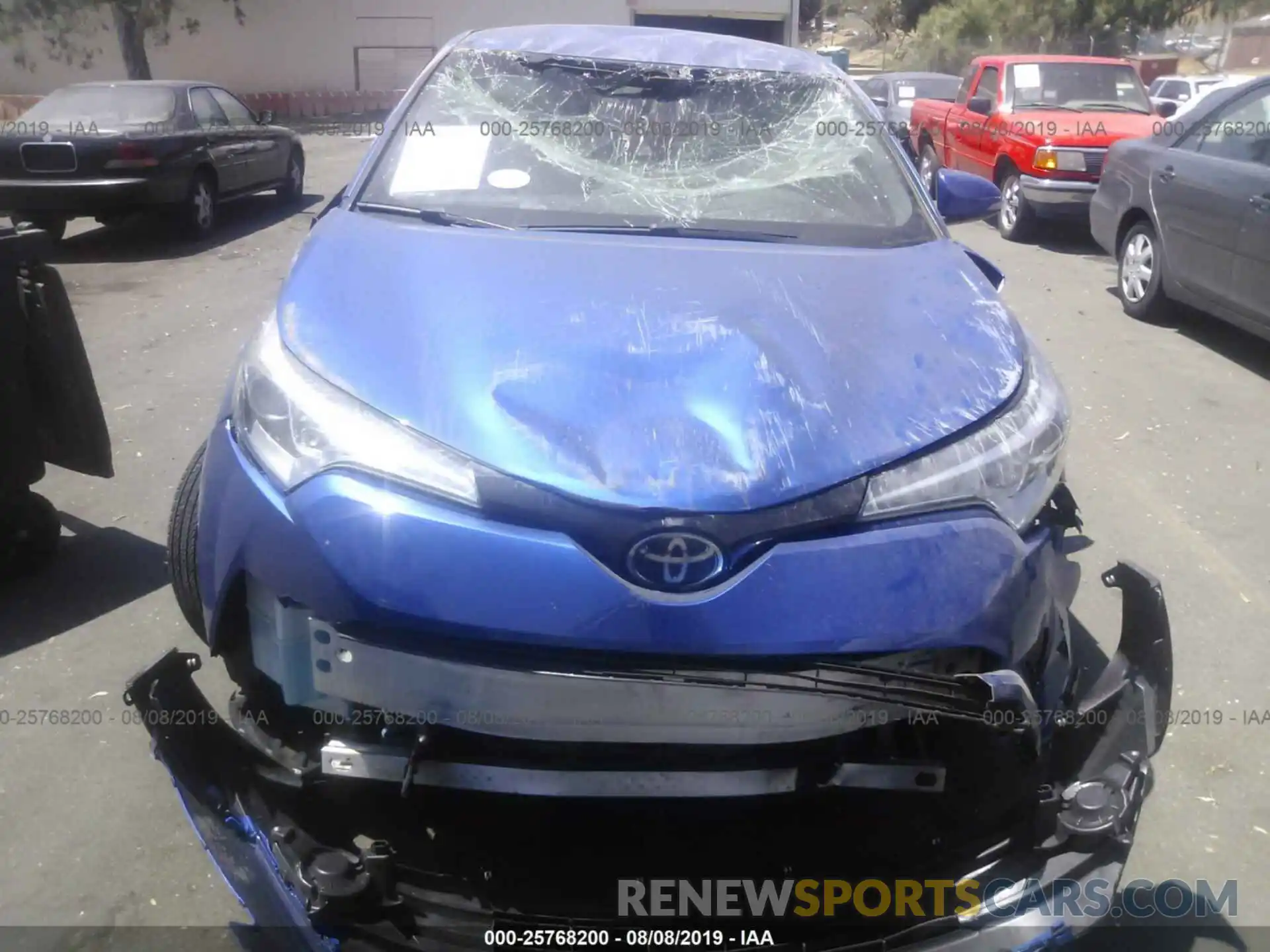 6 Photograph of a damaged car JTNKHMBX4K1023941 TOYOTA C-HR 2019