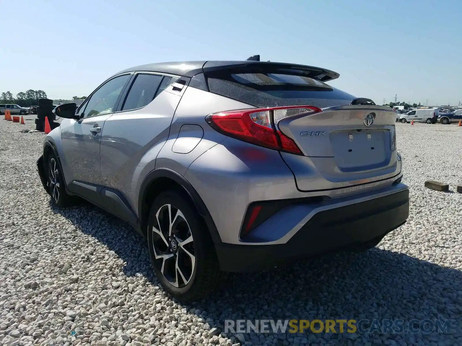 3 Photograph of a damaged car JTNKHMBX4K1024023 TOYOTA C-HR 2019