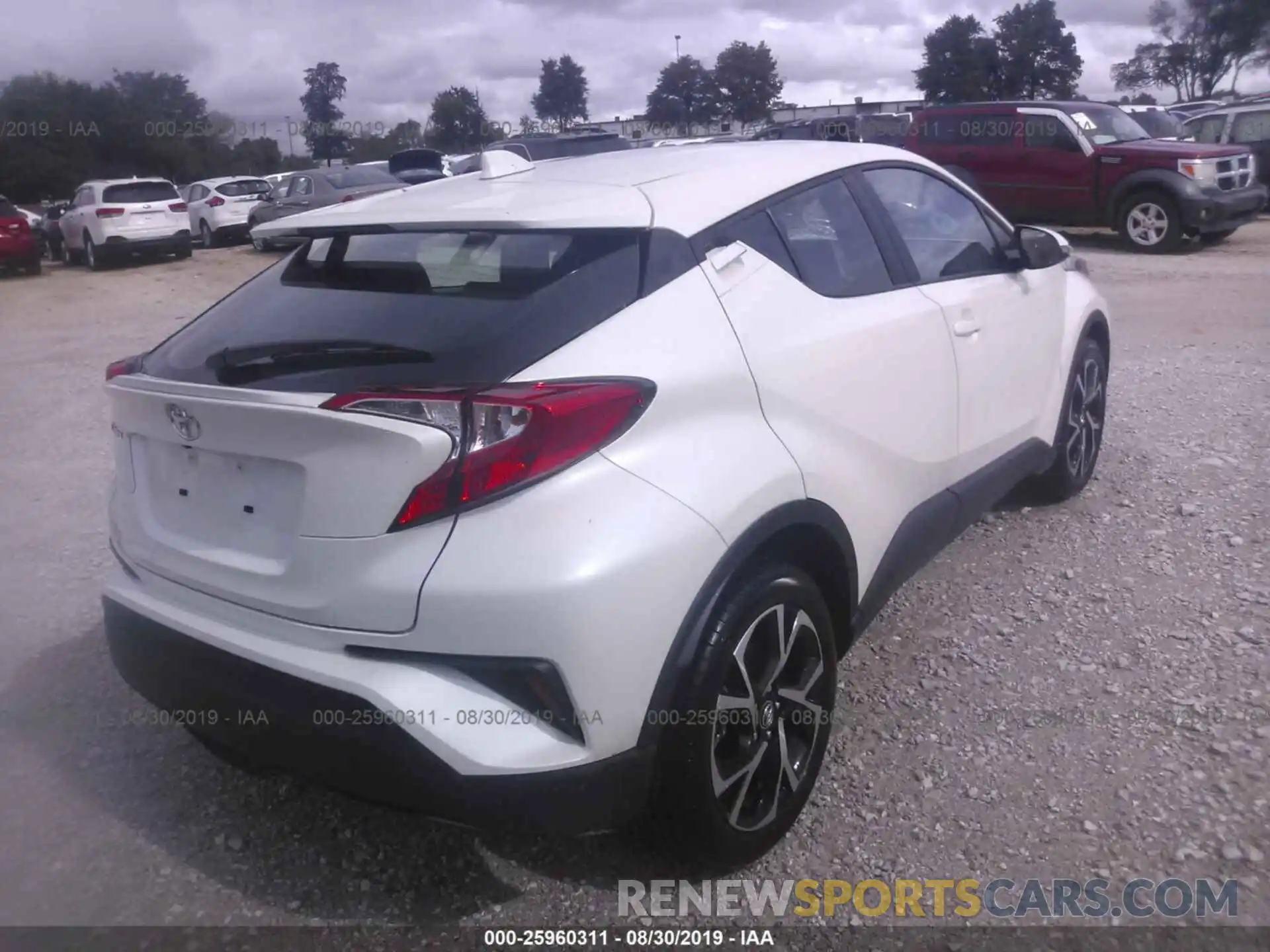 4 Photograph of a damaged car JTNKHMBX4K1024443 TOYOTA C-HR 2019