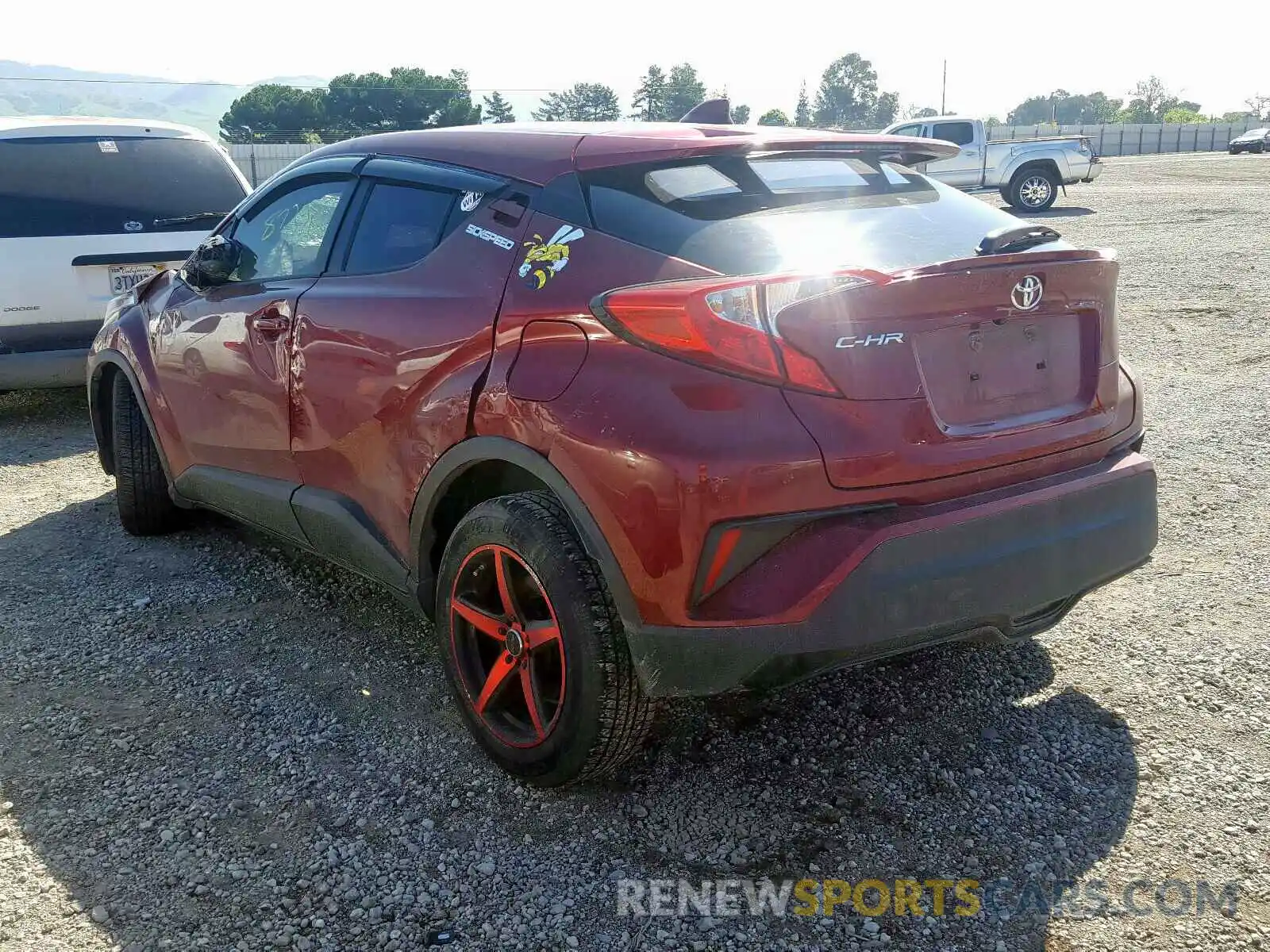 3 Photograph of a damaged car JTNKHMBX4K1024913 TOYOTA C-HR 2019