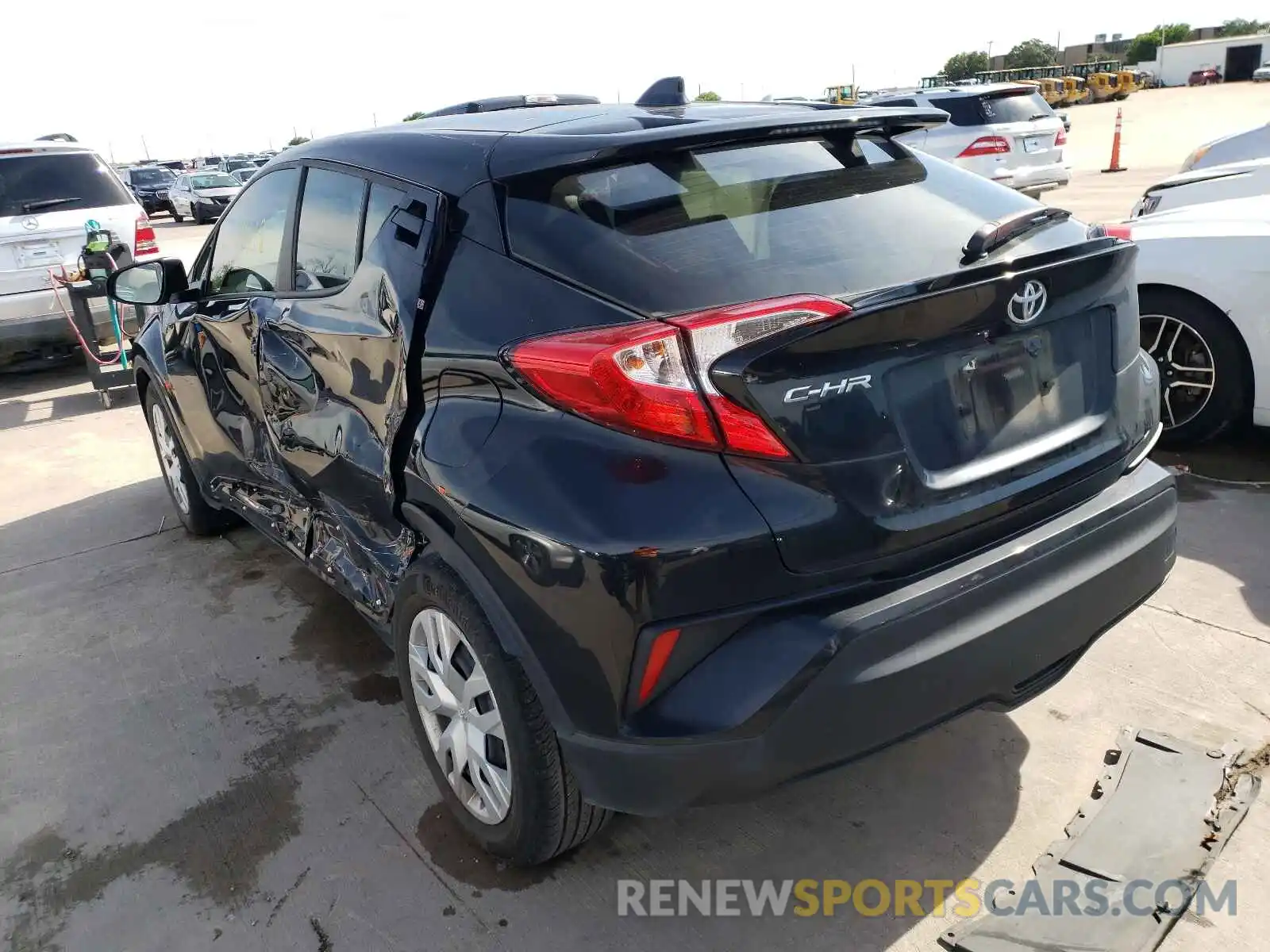 3 Photograph of a damaged car JTNKHMBX4K1027116 TOYOTA C-HR 2019