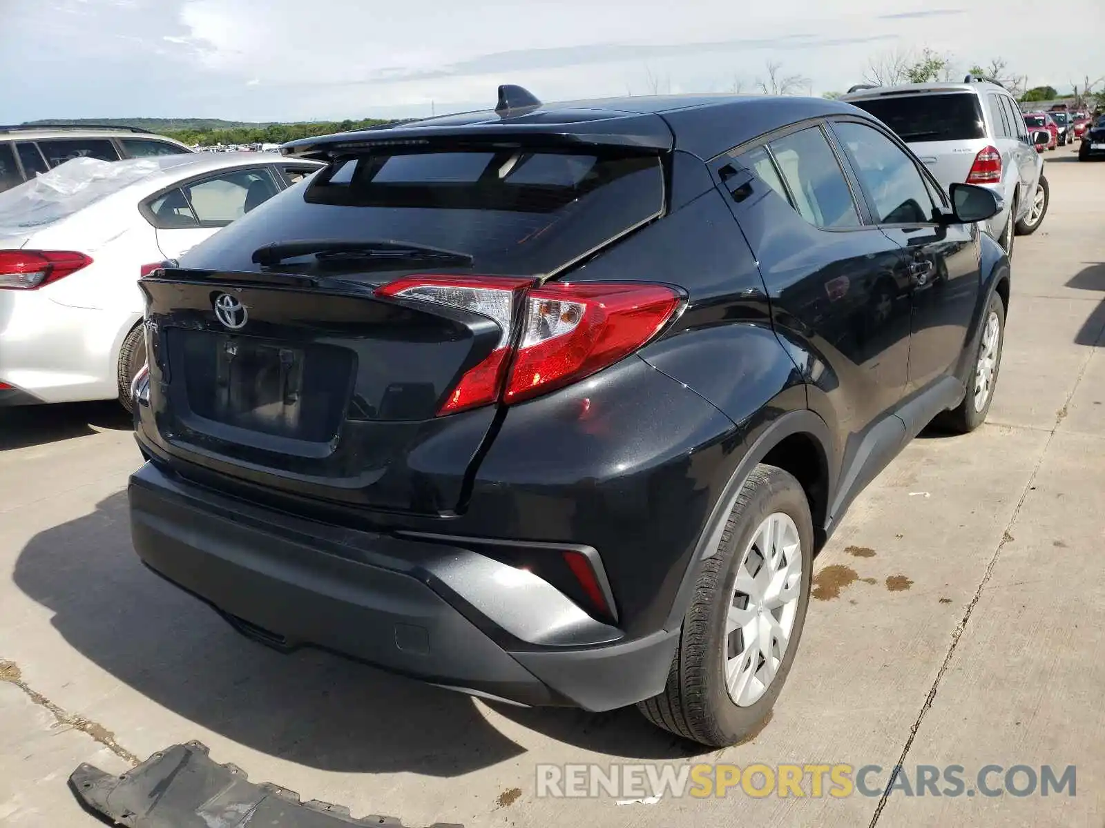 4 Photograph of a damaged car JTNKHMBX4K1027116 TOYOTA C-HR 2019