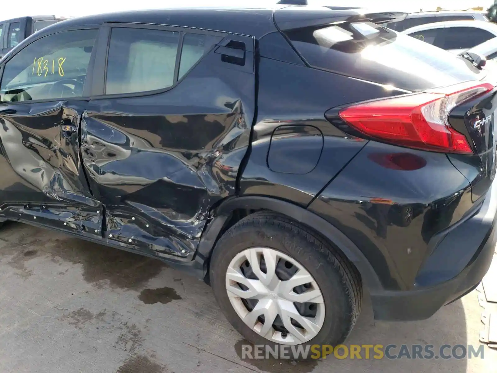 9 Photograph of a damaged car JTNKHMBX4K1027116 TOYOTA C-HR 2019