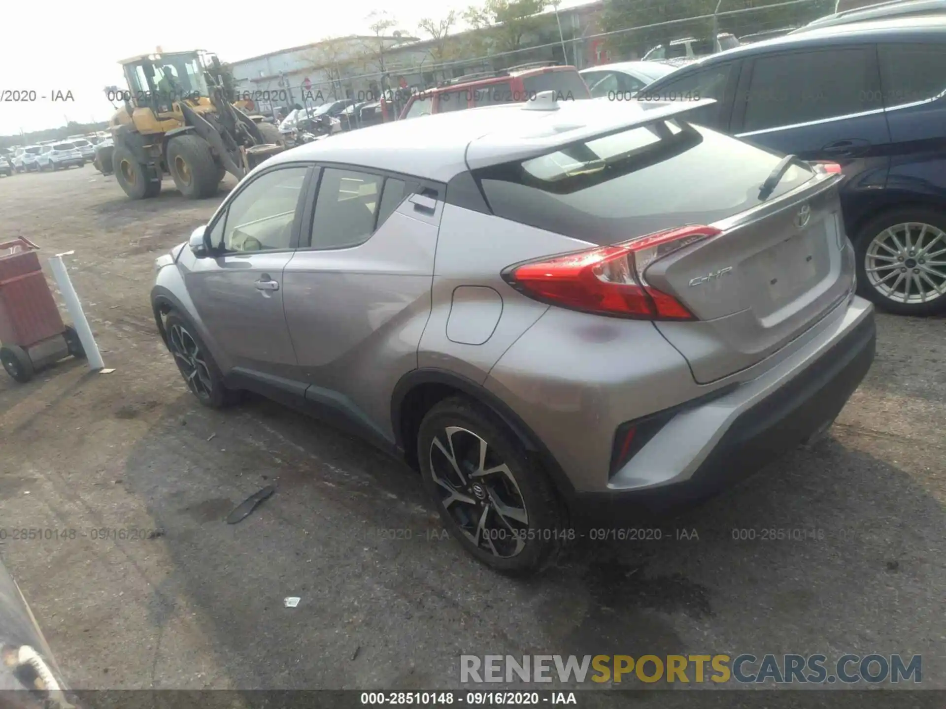 3 Photograph of a damaged car JTNKHMBX4K1027634 TOYOTA C-HR 2019