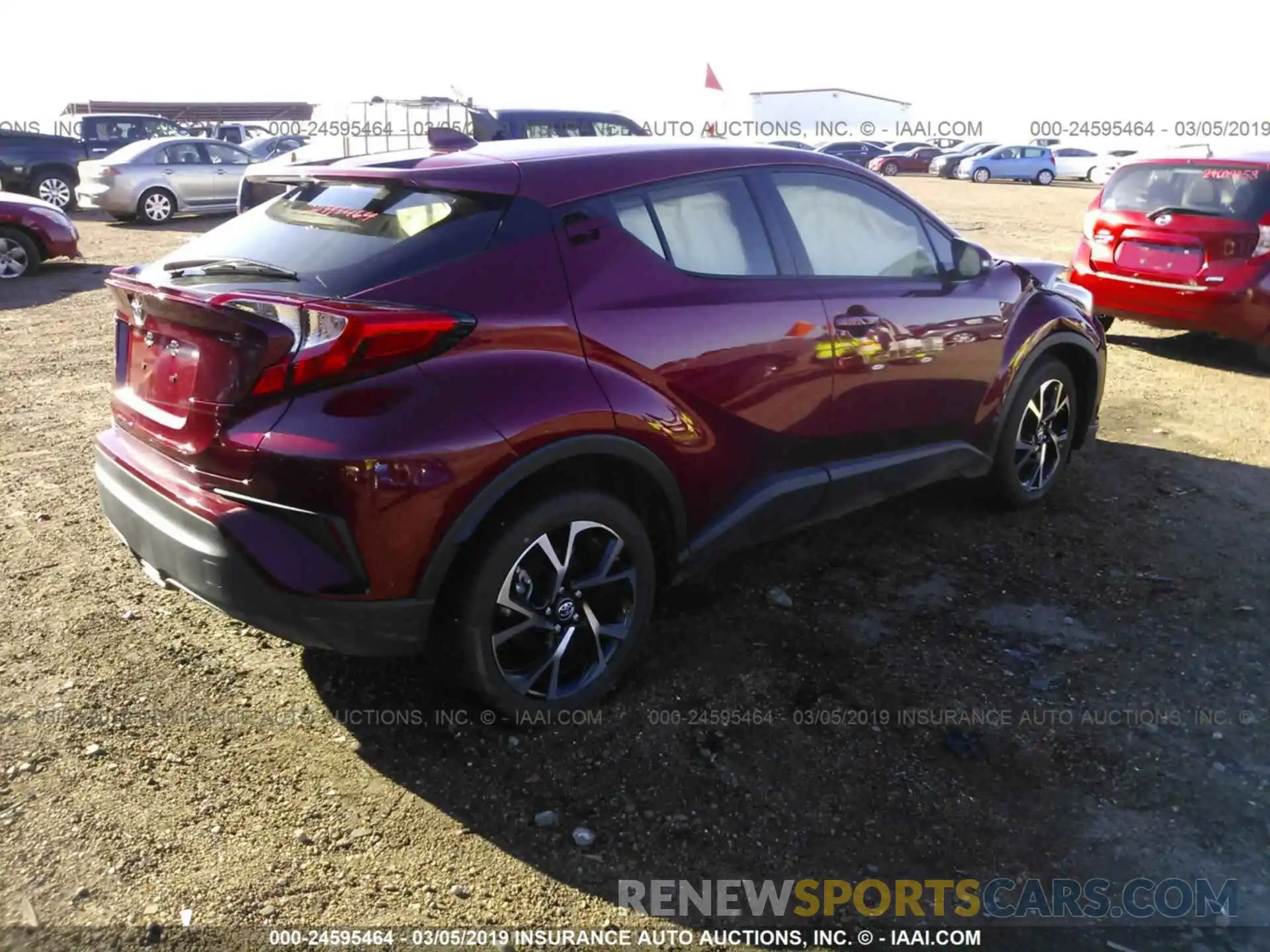 4 Photograph of a damaged car JTNKHMBX4K1027844 TOYOTA C-HR 2019