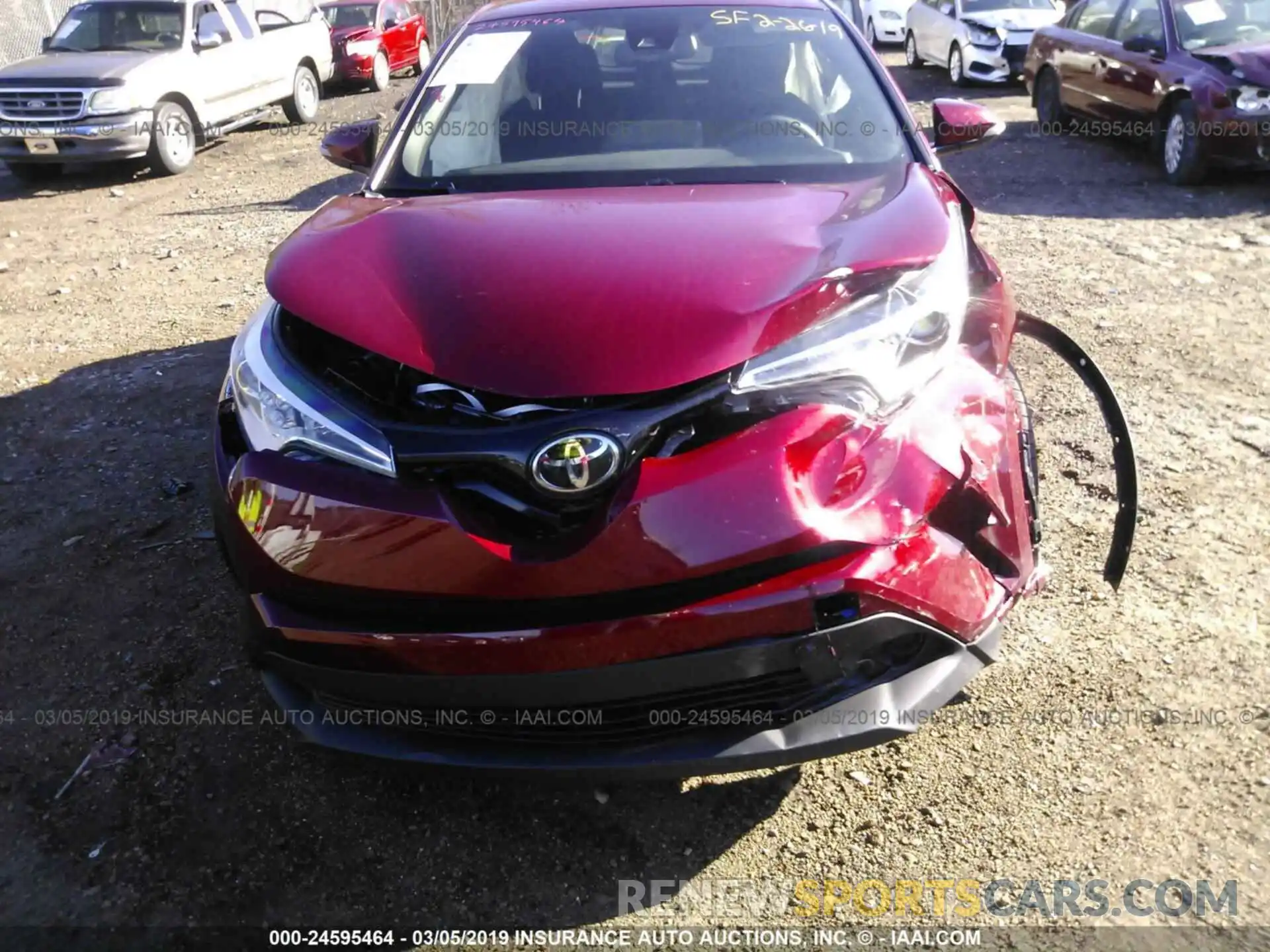 6 Photograph of a damaged car JTNKHMBX4K1027844 TOYOTA C-HR 2019