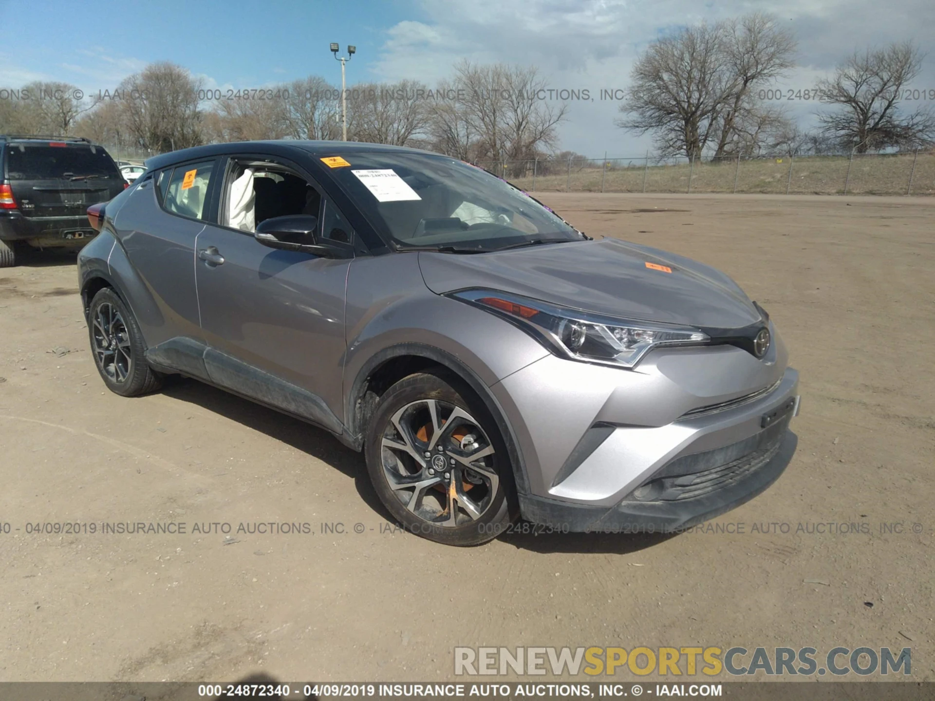 1 Фотография поврежденного автомобиля JTNKHMBX4K1029979 TOYOTA C-HR 2019