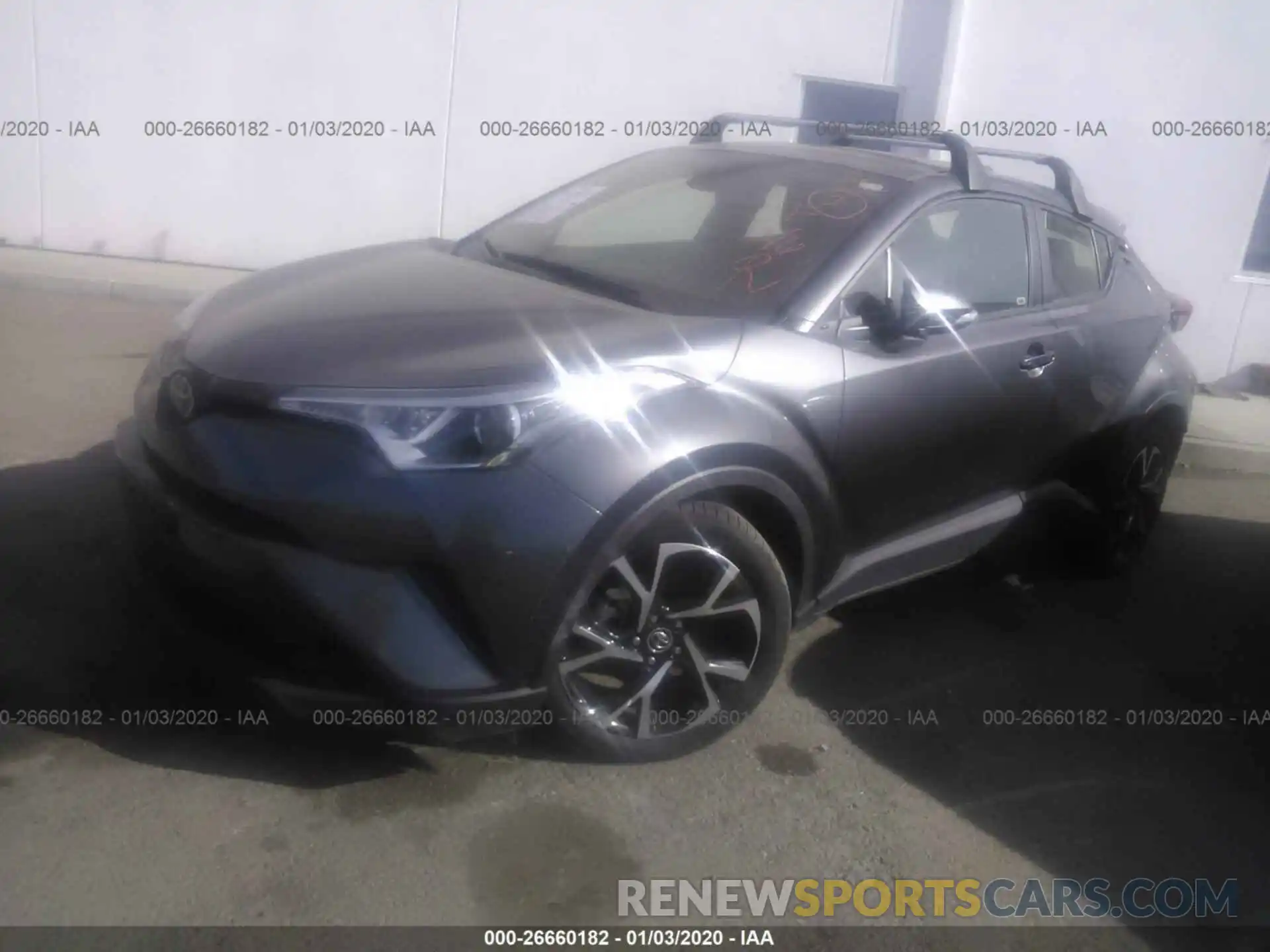 2 Photograph of a damaged car JTNKHMBX4K1030243 TOYOTA C-HR 2019