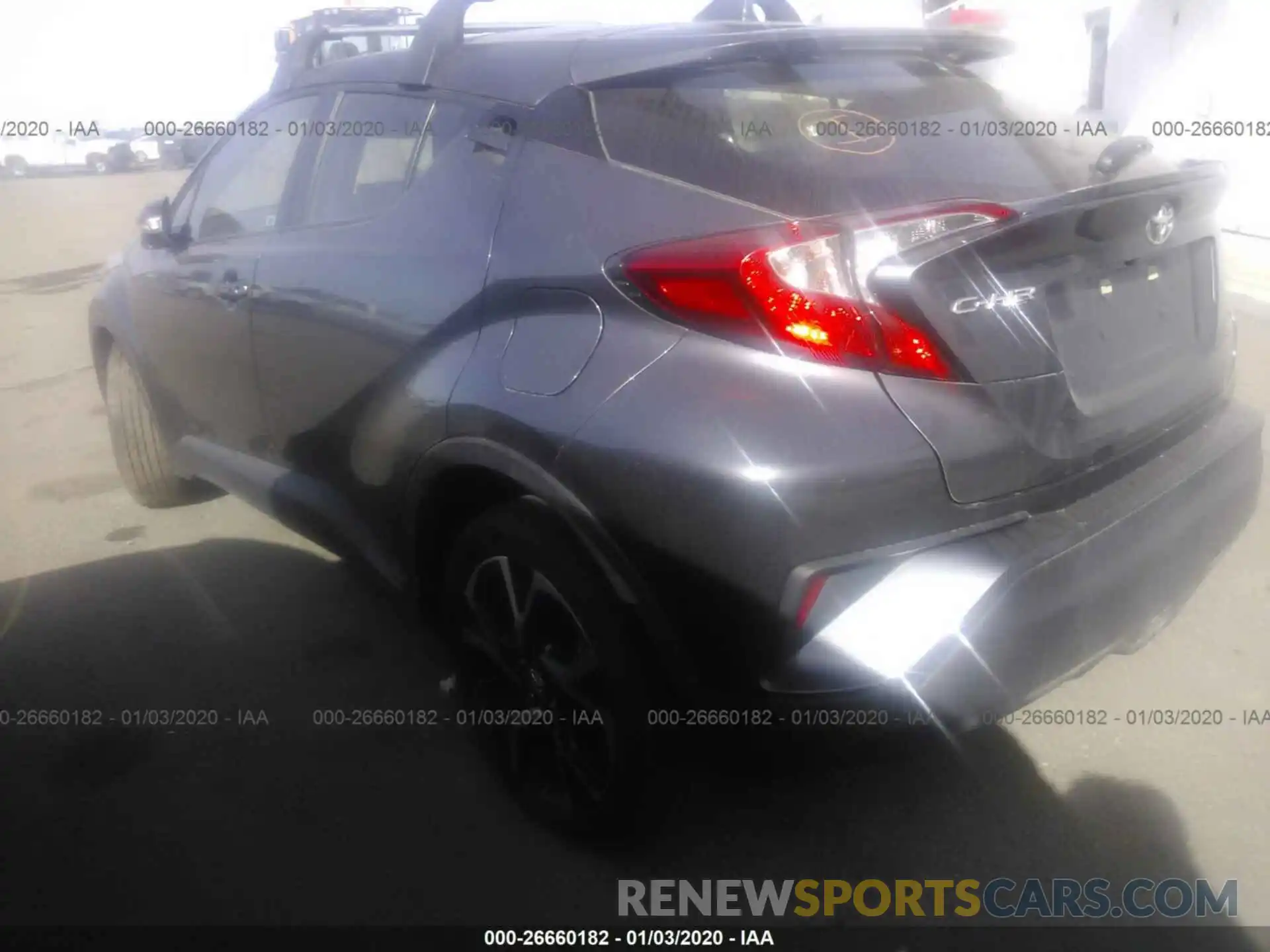 3 Photograph of a damaged car JTNKHMBX4K1030243 TOYOTA C-HR 2019