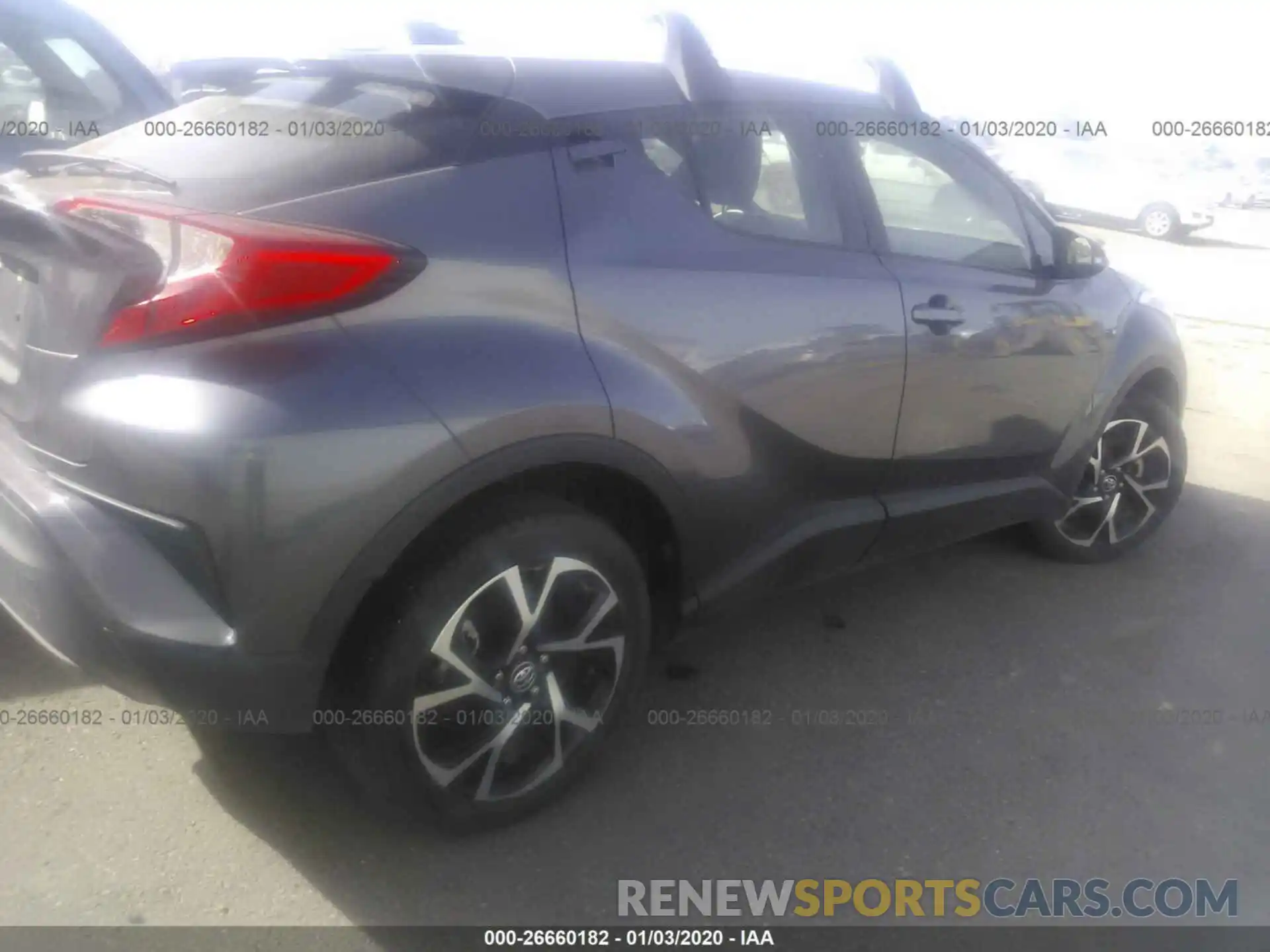 4 Photograph of a damaged car JTNKHMBX4K1030243 TOYOTA C-HR 2019