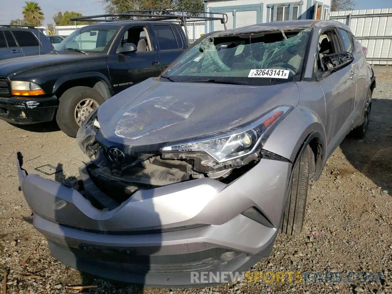 2 Photograph of a damaged car JTNKHMBX4K1030260 TOYOTA C-HR 2019