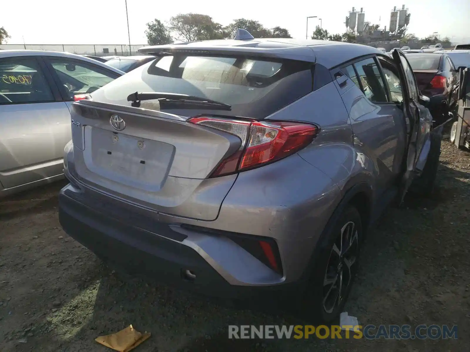 4 Photograph of a damaged car JTNKHMBX4K1030260 TOYOTA C-HR 2019