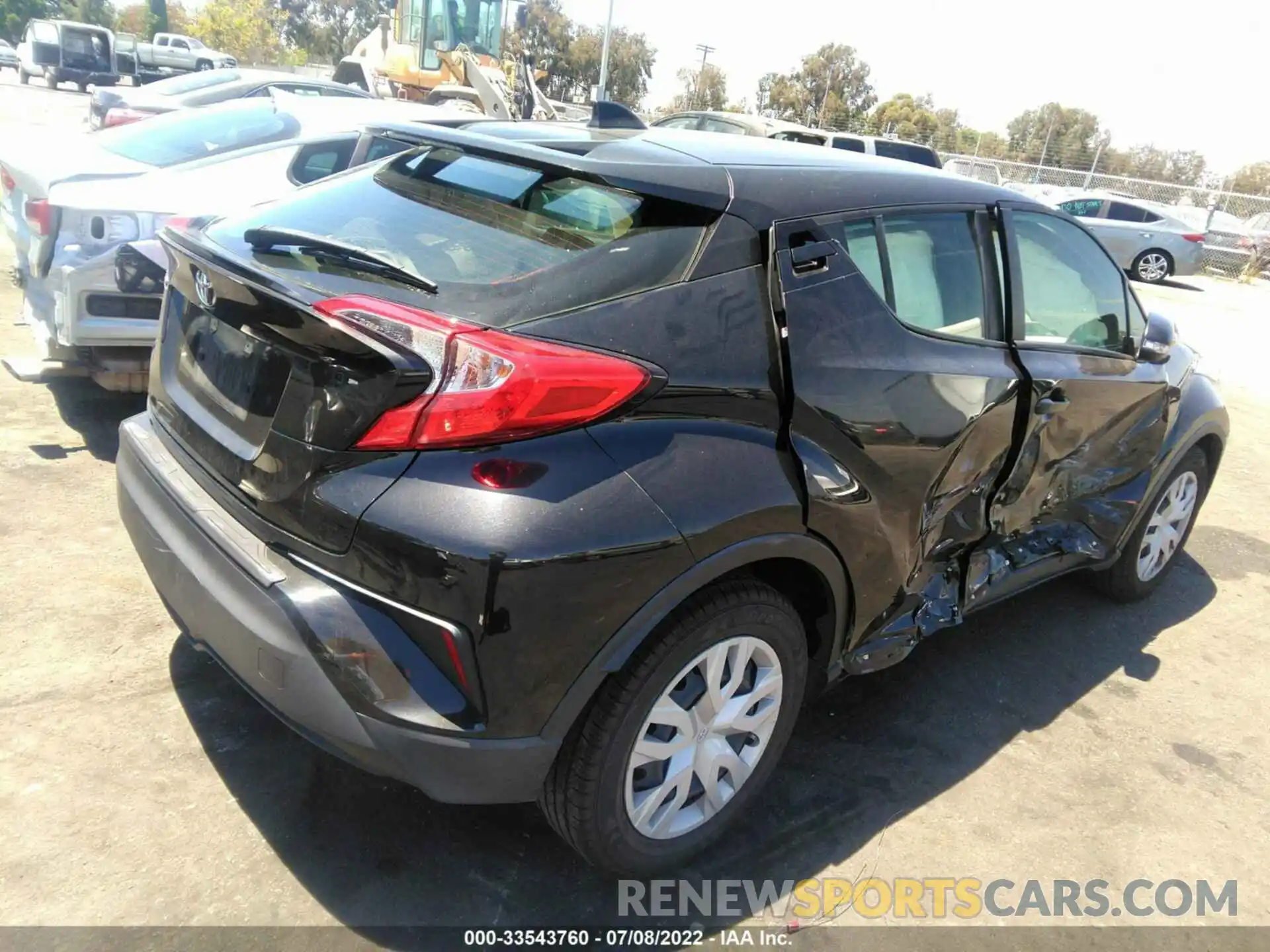 4 Photograph of a damaged car JTNKHMBX4K1030467 TOYOTA C-HR 2019