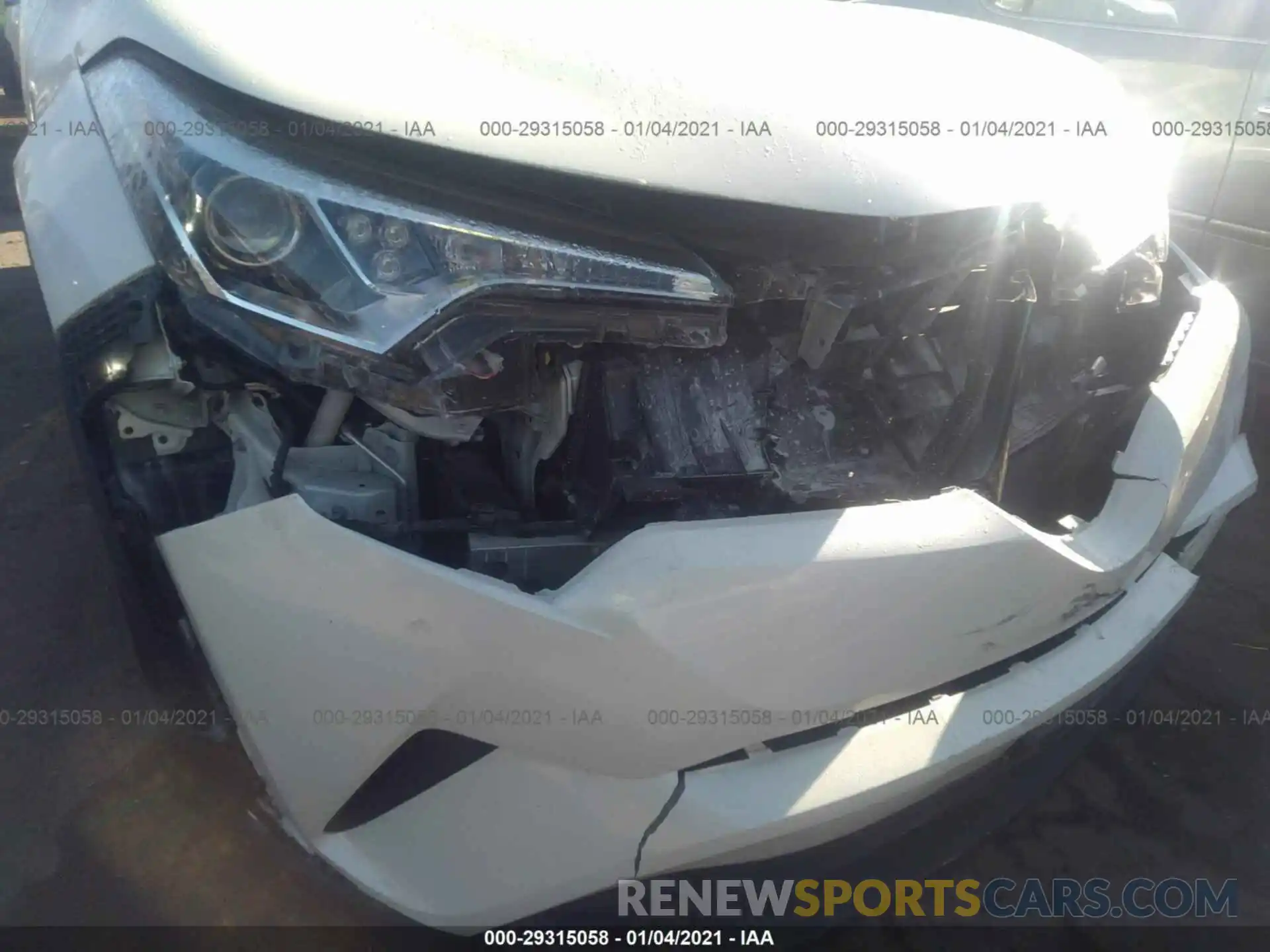 6 Фотография поврежденного автомобиля JTNKHMBX4K1032557 TOYOTA C-HR 2019
