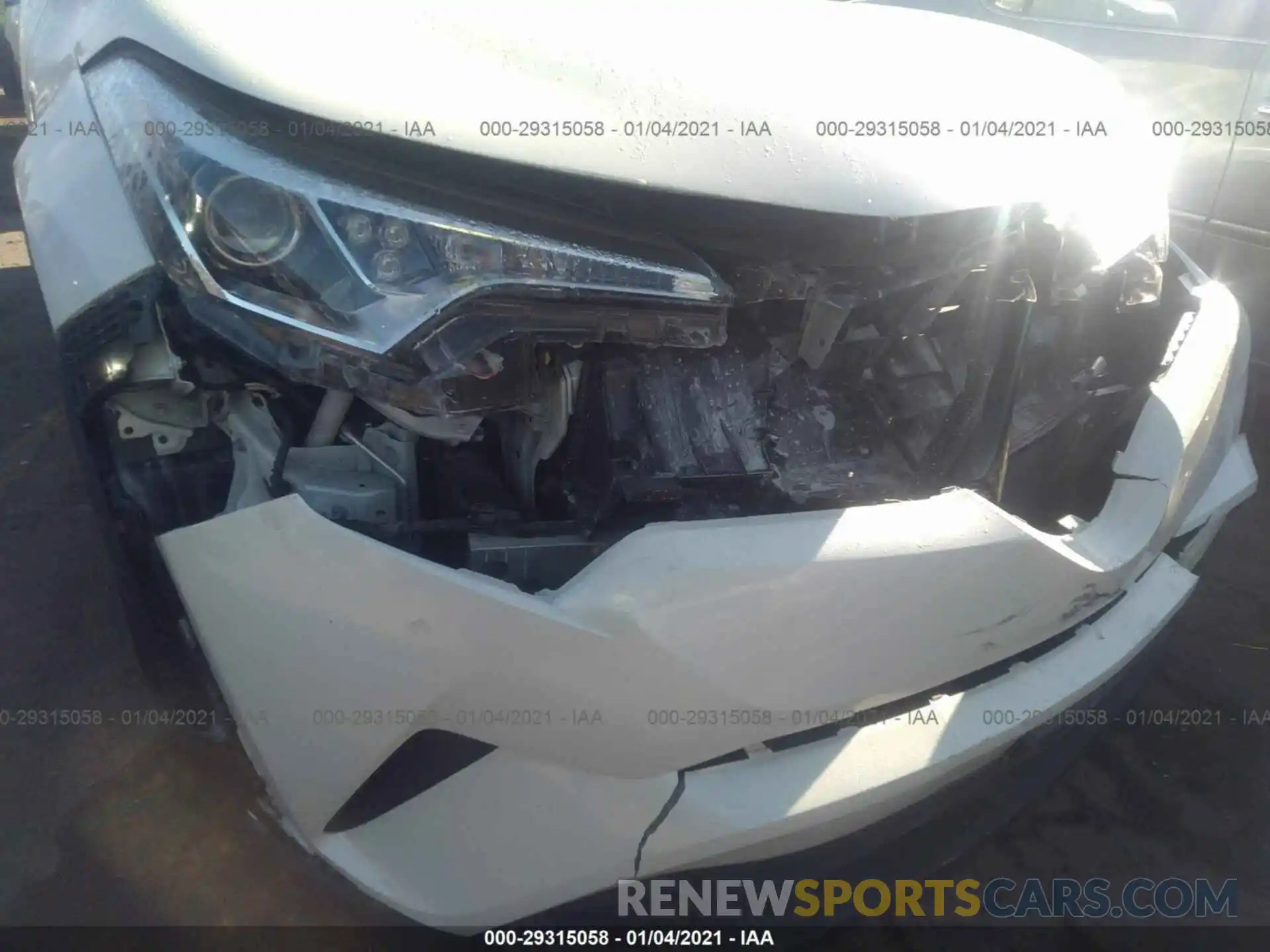 6 Photograph of a damaged car JTNKHMBX4K1032557 TOYOTA C-HR 2019