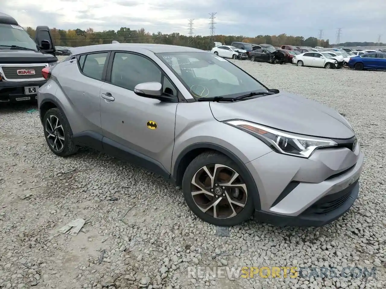 9 Фотография поврежденного автомобиля JTNKHMBX4K1032980 TOYOTA C-HR 2019