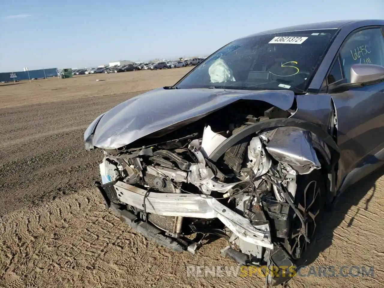 9 Photograph of a damaged car JTNKHMBX4K1033272 TOYOTA C-HR 2019