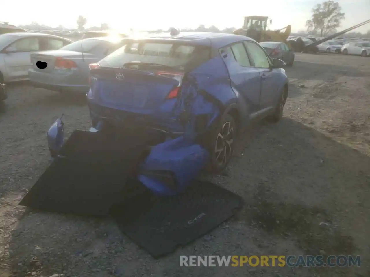 4 Photograph of a damaged car JTNKHMBX4K1033501 TOYOTA C-HR 2019