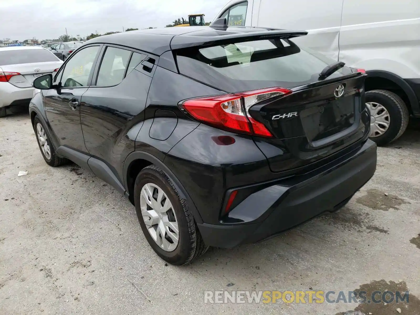 3 Photograph of a damaged car JTNKHMBX4K1034017 TOYOTA C-HR 2019