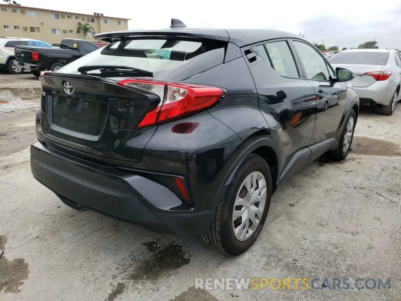 4 Photograph of a damaged car JTNKHMBX4K1034017 TOYOTA C-HR 2019