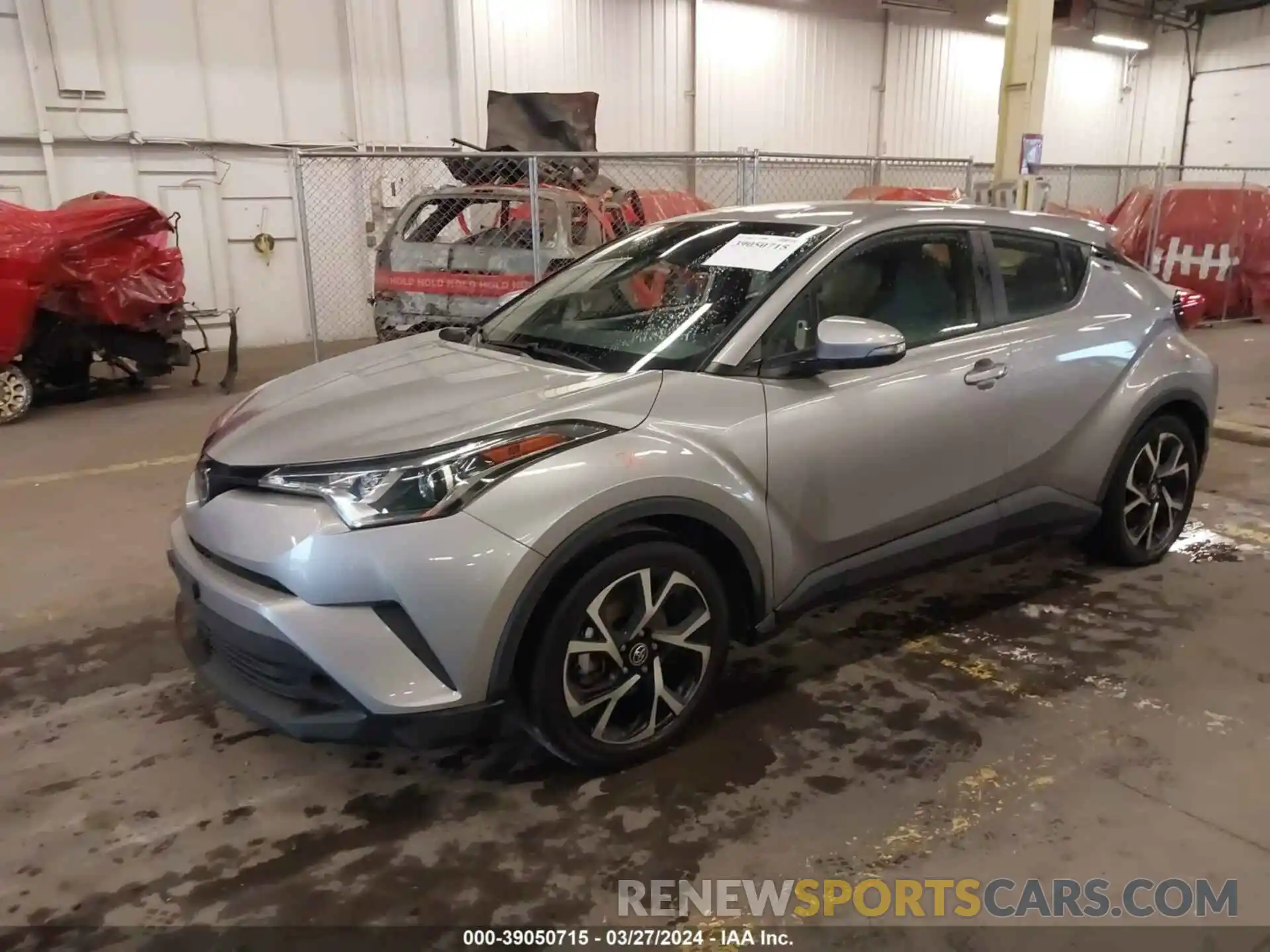 2 Photograph of a damaged car JTNKHMBX4K1034079 TOYOTA C-HR 2019