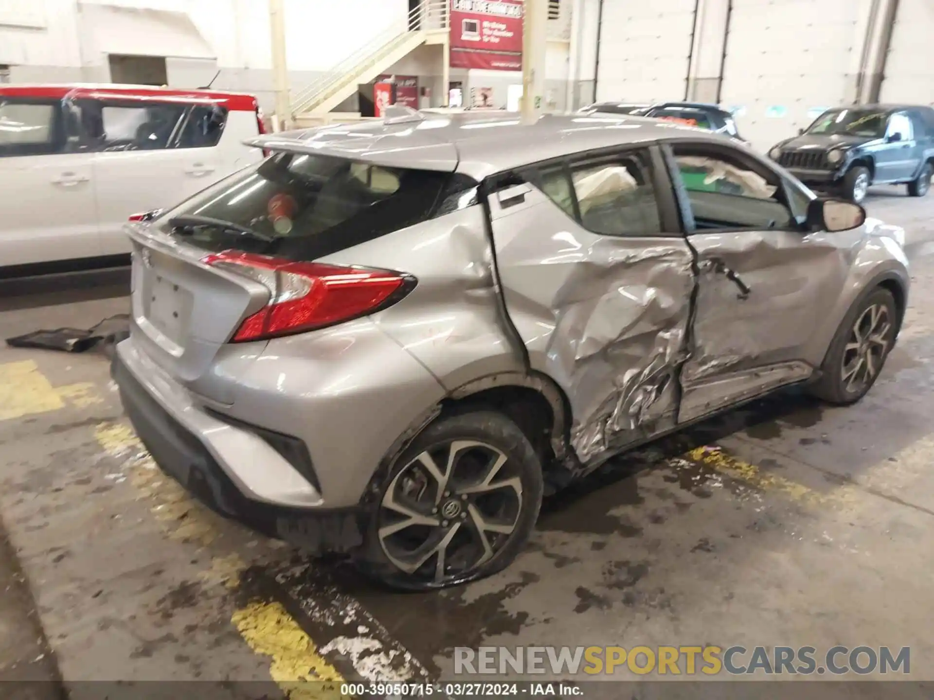 4 Photograph of a damaged car JTNKHMBX4K1034079 TOYOTA C-HR 2019