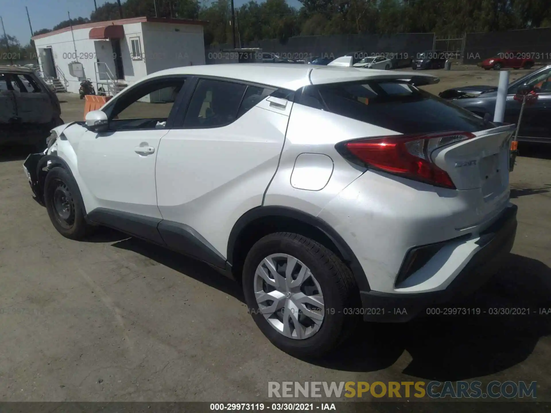 3 Photograph of a damaged car JTNKHMBX4K1034244 TOYOTA C-HR 2019