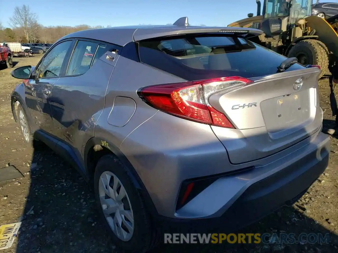 3 Photograph of a damaged car JTNKHMBX4K1035619 TOYOTA C-HR 2019