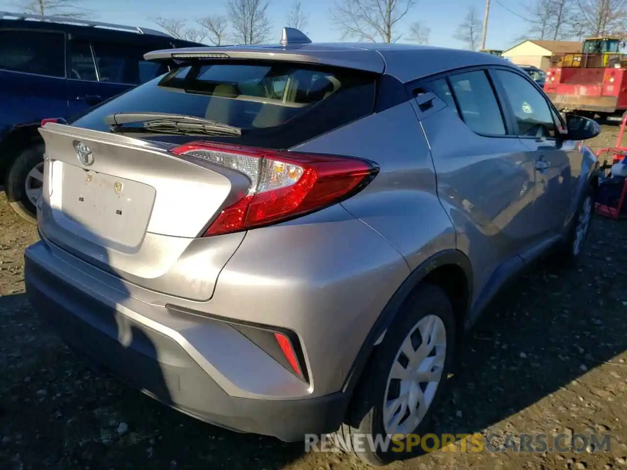 4 Photograph of a damaged car JTNKHMBX4K1035619 TOYOTA C-HR 2019