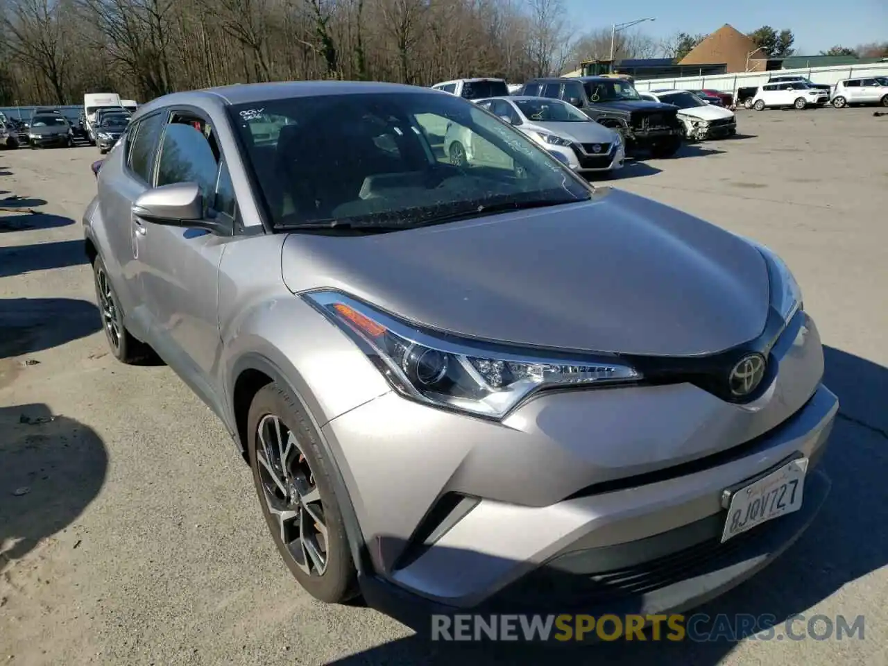 1 Photograph of a damaged car JTNKHMBX4K1042070 TOYOTA C-HR 2019