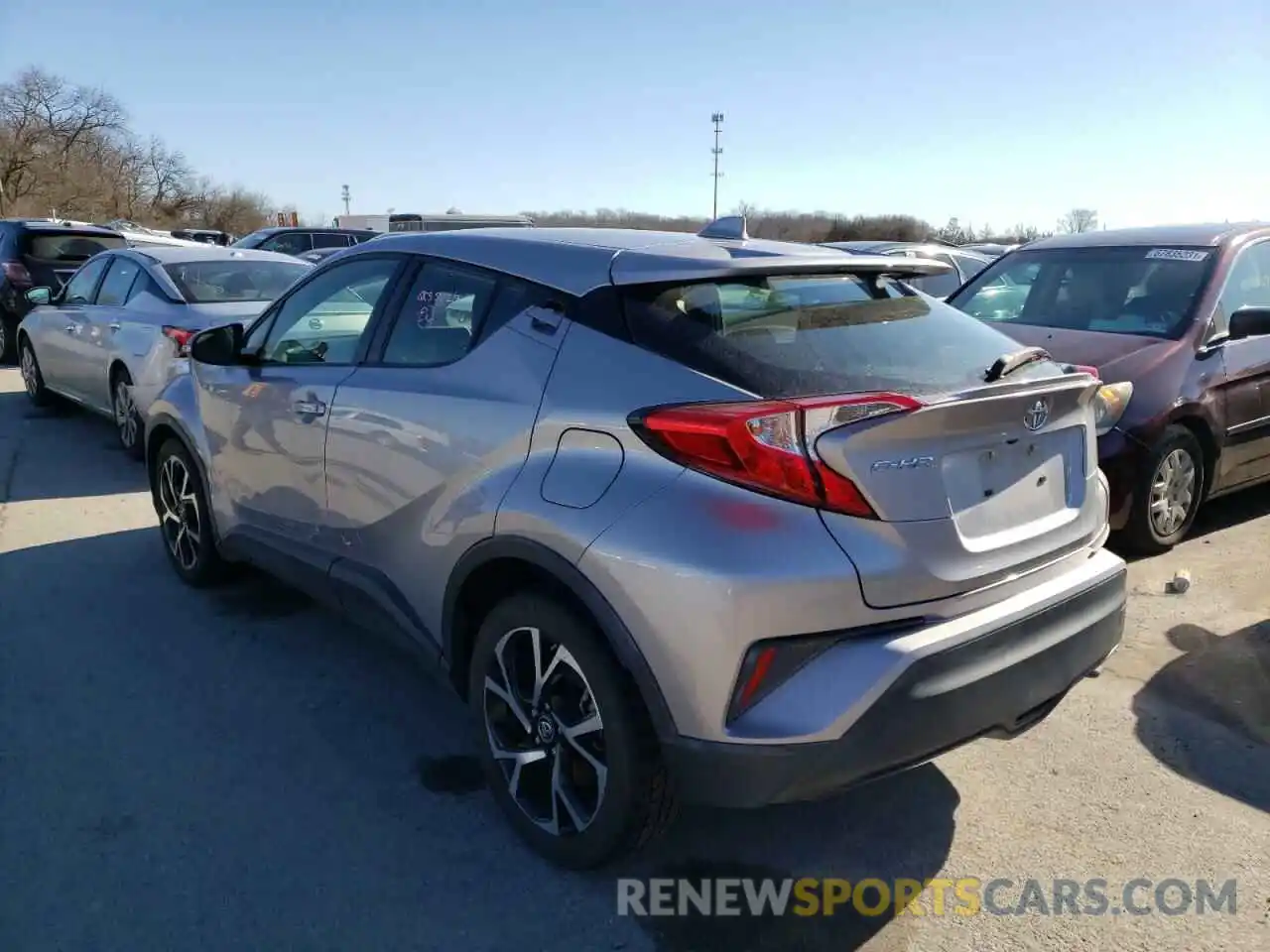 4 Photograph of a damaged car JTNKHMBX4K1042070 TOYOTA C-HR 2019