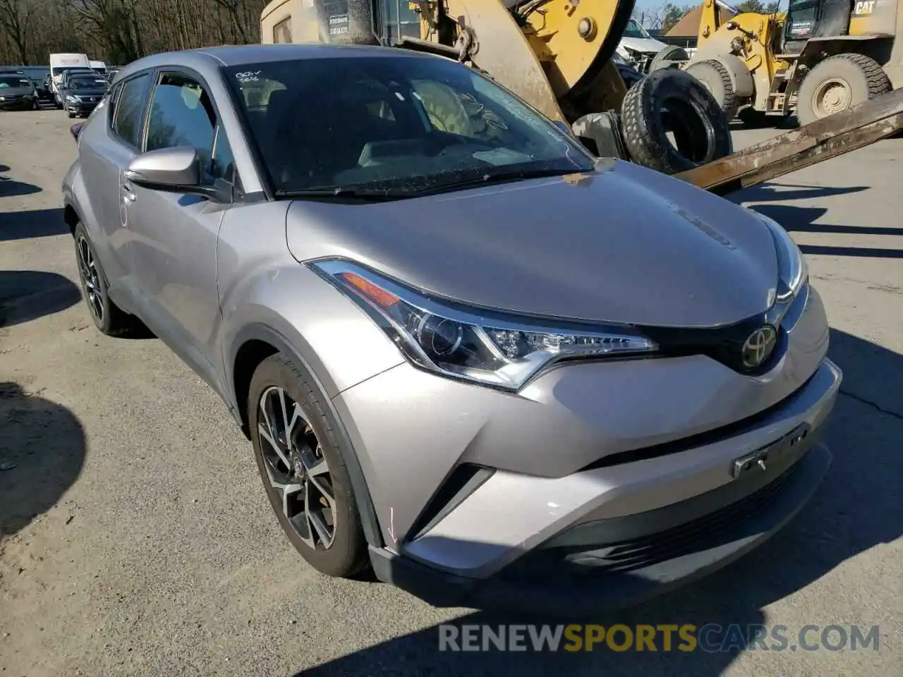 9 Photograph of a damaged car JTNKHMBX4K1042070 TOYOTA C-HR 2019